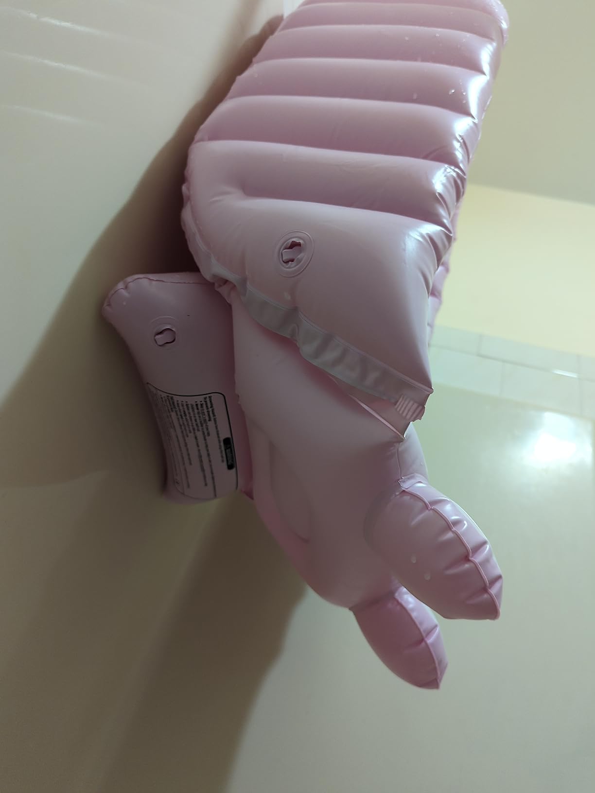 Inflatable Baby Bathtub, Newborn Bathtub Seat for Infant, Non-Slip Baby Pool for Sitting up, Foldable Toddler Tub Shower, Portable Travel Bath for Kids 0-6 Year customer photo 1