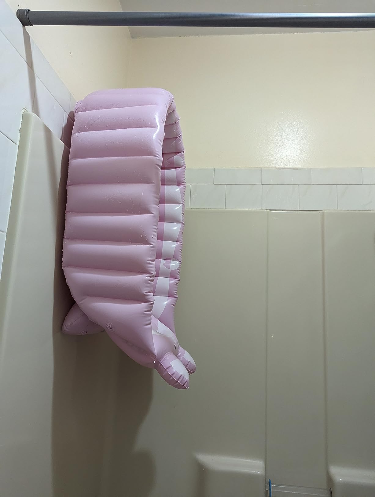 Inflatable Baby Bathtub, Newborn Bathtub Seat for Infant, Non-Slip Baby Pool for Sitting up, Foldable Toddler Tub Shower, Portable Travel Bath for Kids 0-6 Year customer photo 2