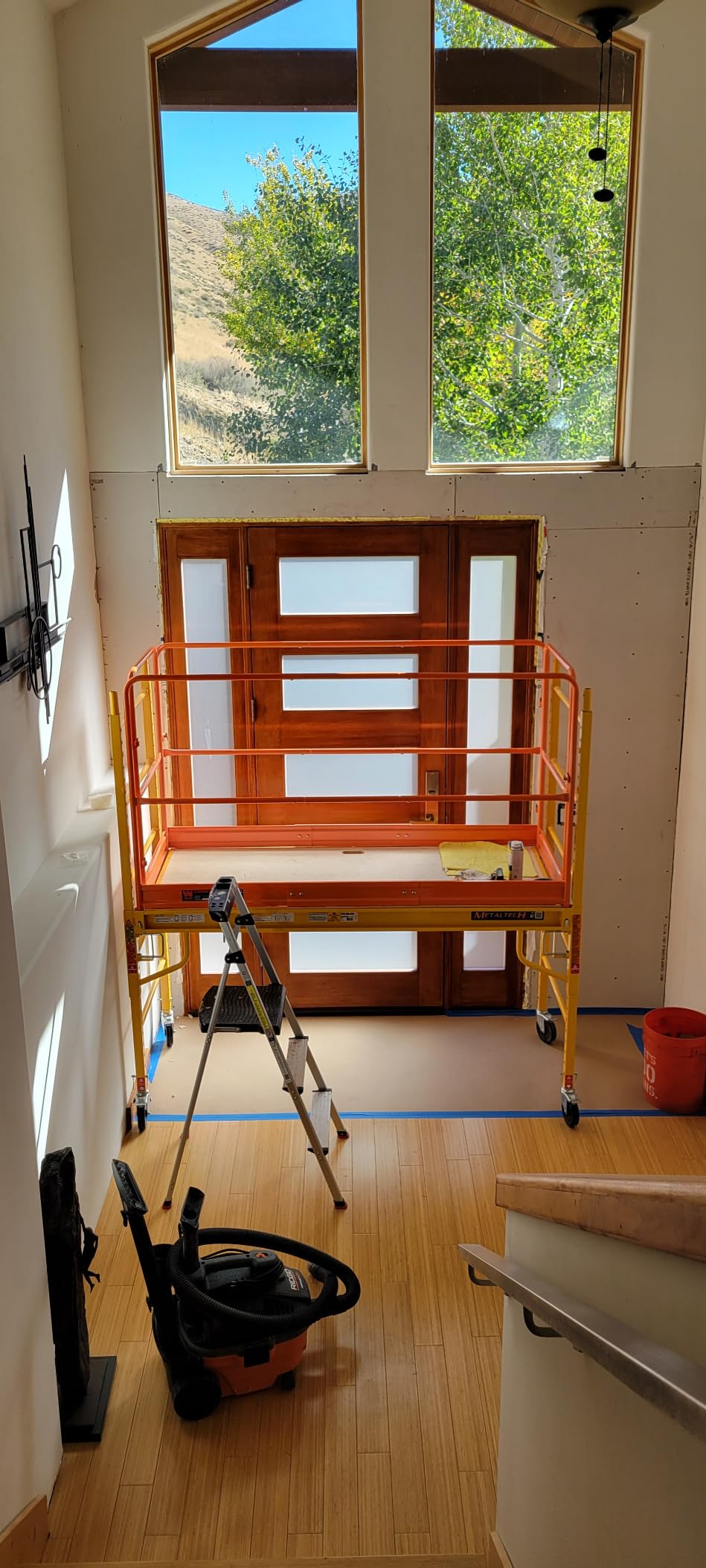 WEN 31106 6-Foot Baker Scaffold Guard Rail System customer photo 1