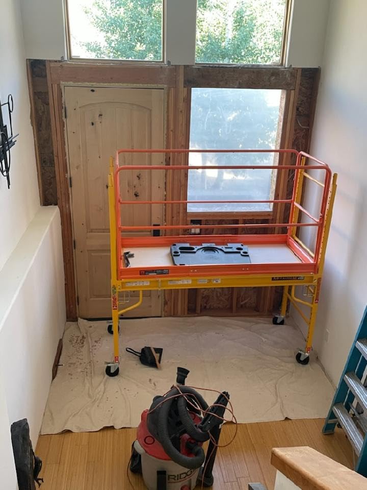 WEN 31106 6-Foot Baker Scaffold Guard Rail System customer photo 2