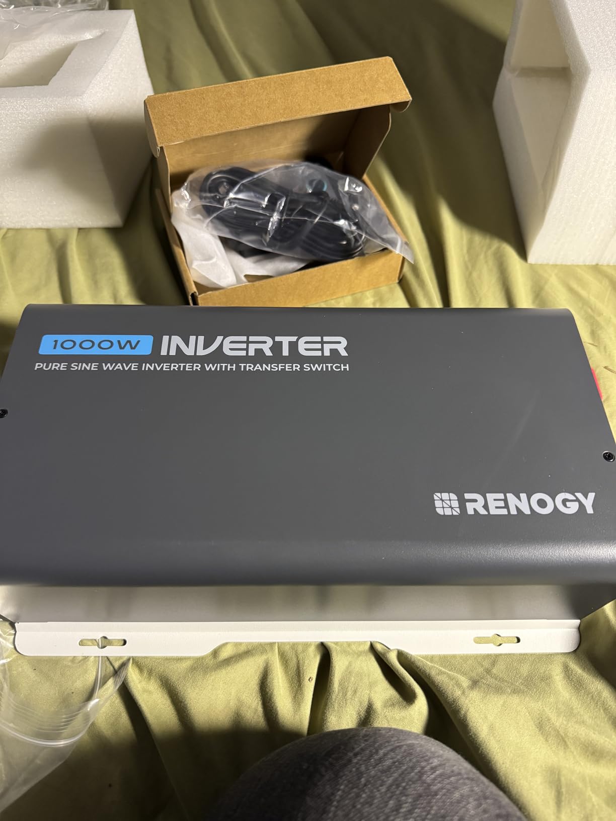 Renogy Inverter P2 3000W Pure Sine Wave Inverter 12V DC to 120V AC Converter for Home, RV, Truck, Camping, Trailer, with Wired Remote Controller, Support Li, AGM, SLD, GEL, FLD Batteries customer photo 2