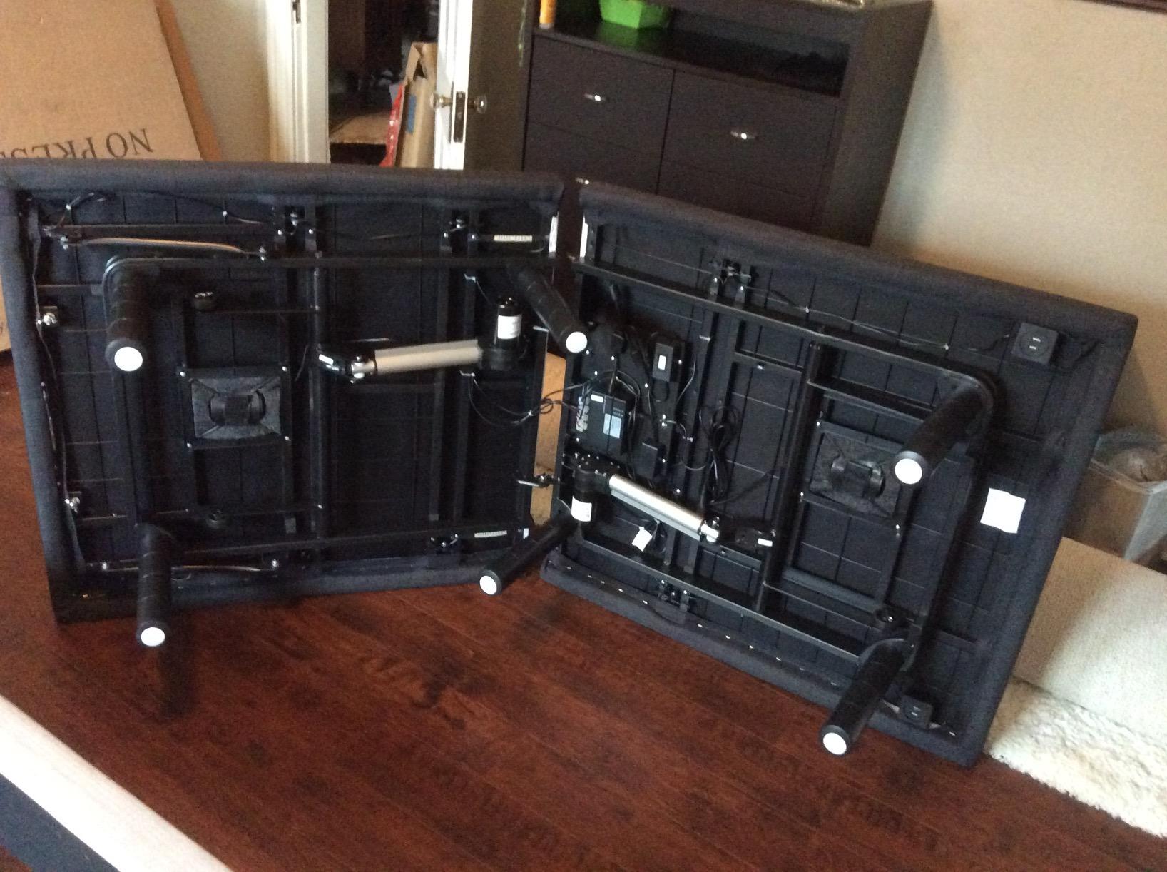 Blissful Nights e4 King Adjustable Bed Frame with Massage, Anti-Snore, Zero Gravity, USB Charging, Under Bed Lights, Wireless Remote Head and Foot Incline customer photo 2