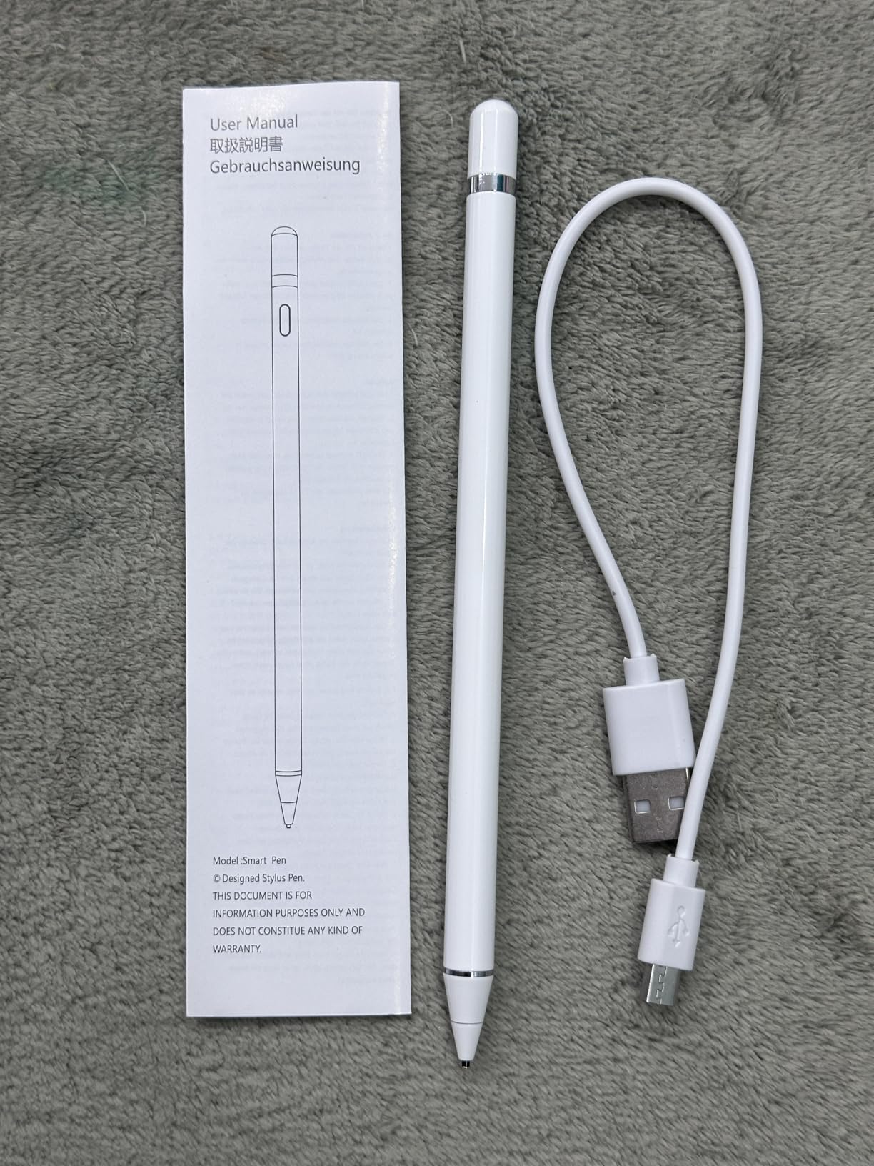 Active Stylus Pens for Touch Screens, Rechargeable Universal iPad Pencil, Pen for iPad/iOS/Android/iPad Air/Pro/Mini/iPhone/Samsung/Lenovo and More customer photo 2