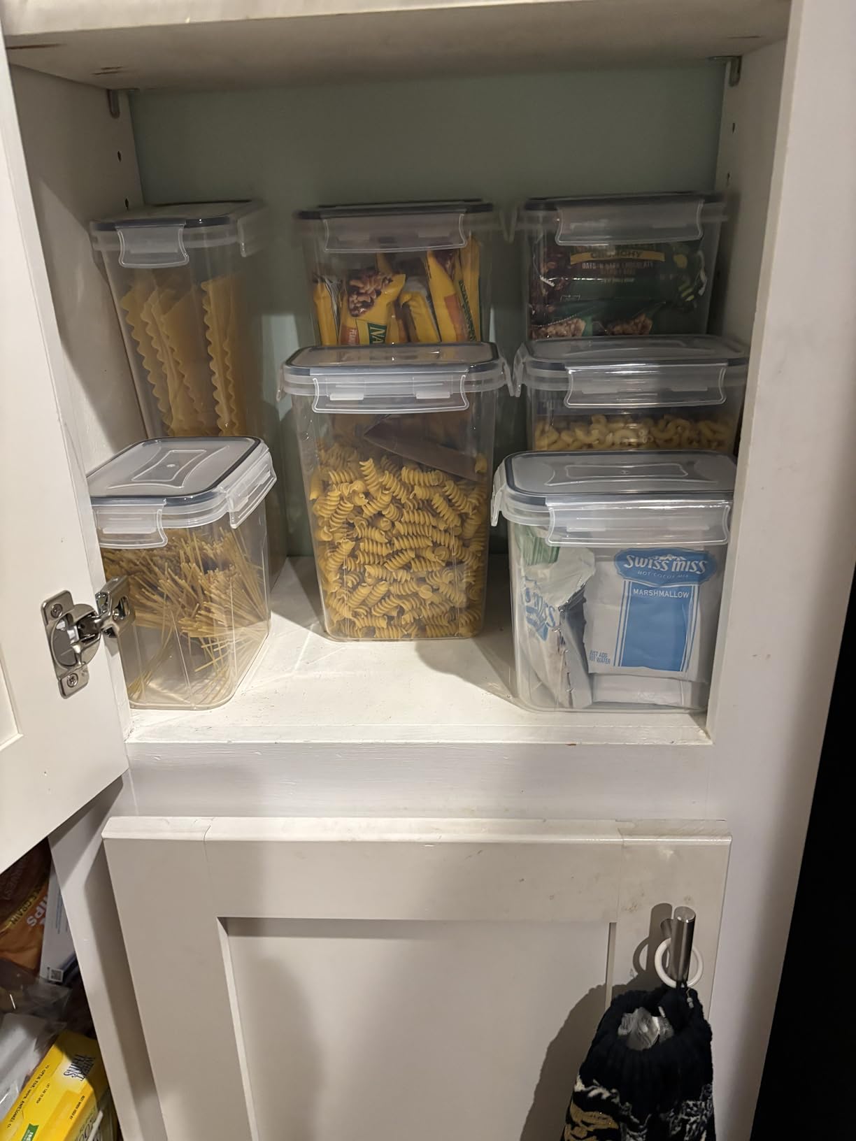 PRAKI Airtight Food Storage Containers Set with Lids - 24 PCS, BPA Free Kitchen and Pantry Organization, Plastic Leak-proof Canisters for Cereal Flour & Sugar - Labels & Marker customer photo 2