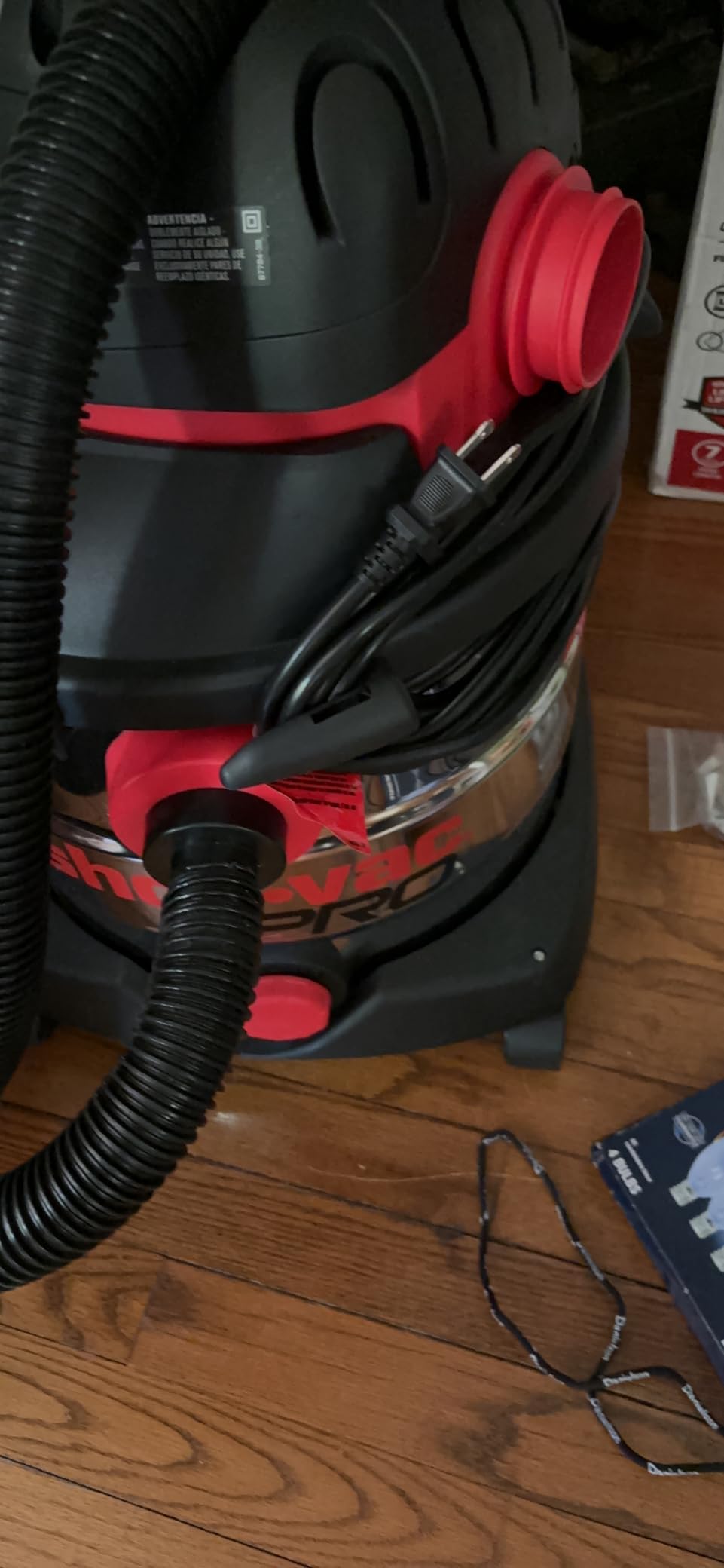 Shop-Vac 12 Gallon 6.0 Peak HP Wet/Dry Vacuum, Stainless Steel Tank, 3 in 1 Function Portable Shop Vacuum with Attachments, Drain Port customer photo 2