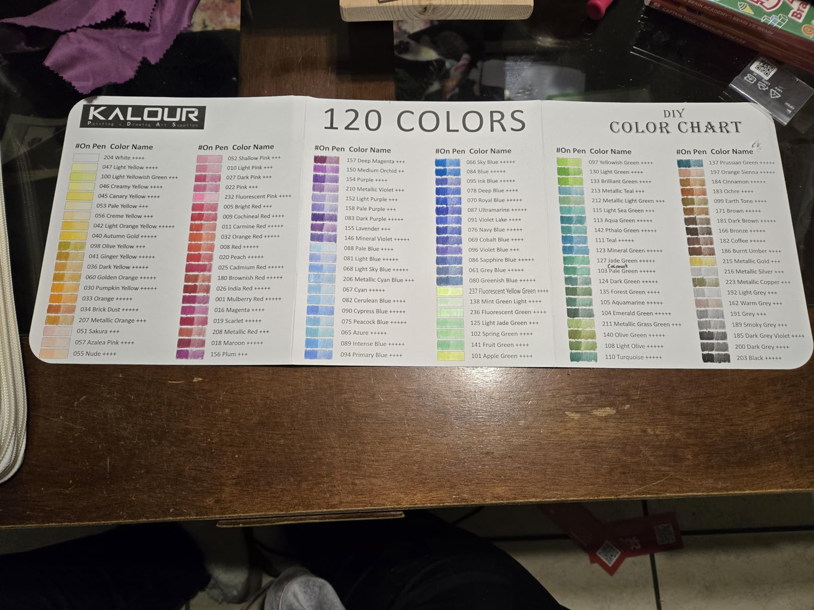 KALOUR Professional Colored Pencils,Set of 240 Colors,Artists Soft Core with Vibrant Color,Ideal for Drawing Sketching Shading,Coloring Pencils for Adults Artists Beginners customer photo 2