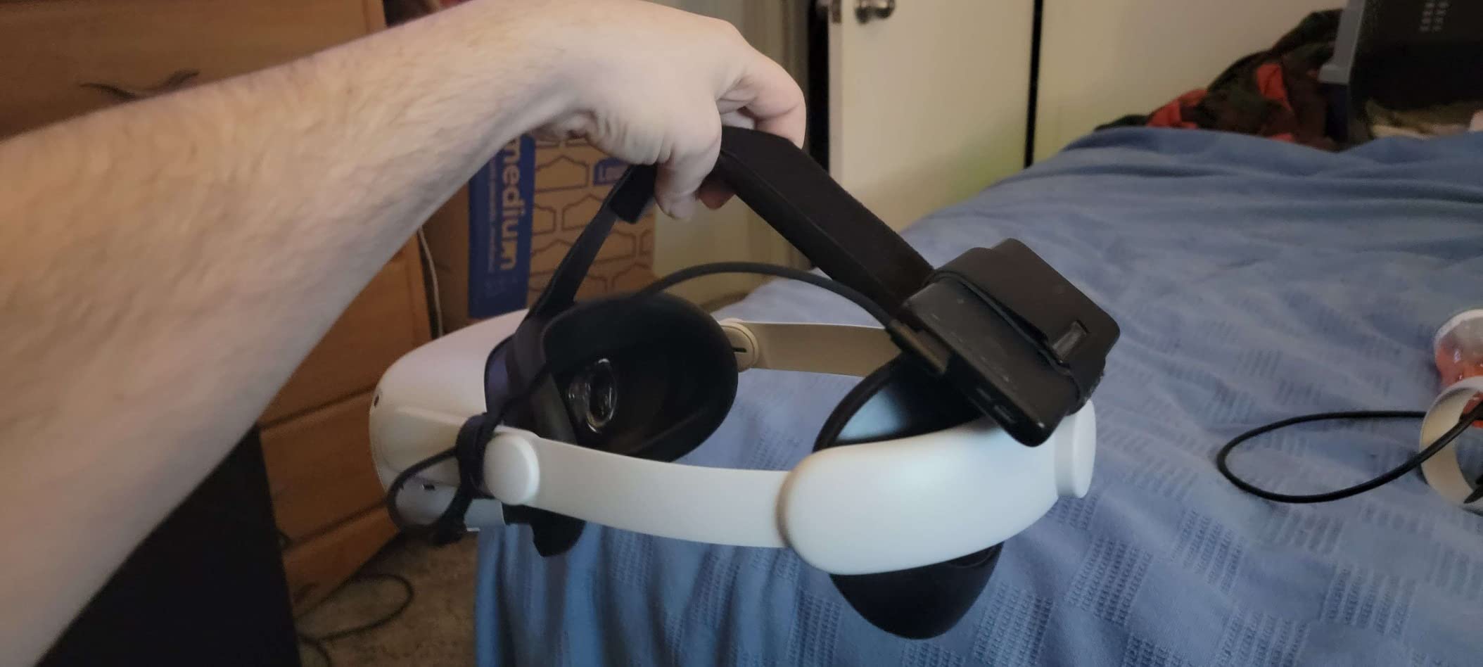 KIWI design K2 Comfort Head Strap Accessories Compatible with Oculus/Meta Quest 2, Elite Strap Replacement for Enhanced Support of VR Headset, NOT for Meta Quest 3/3S customer photo 1