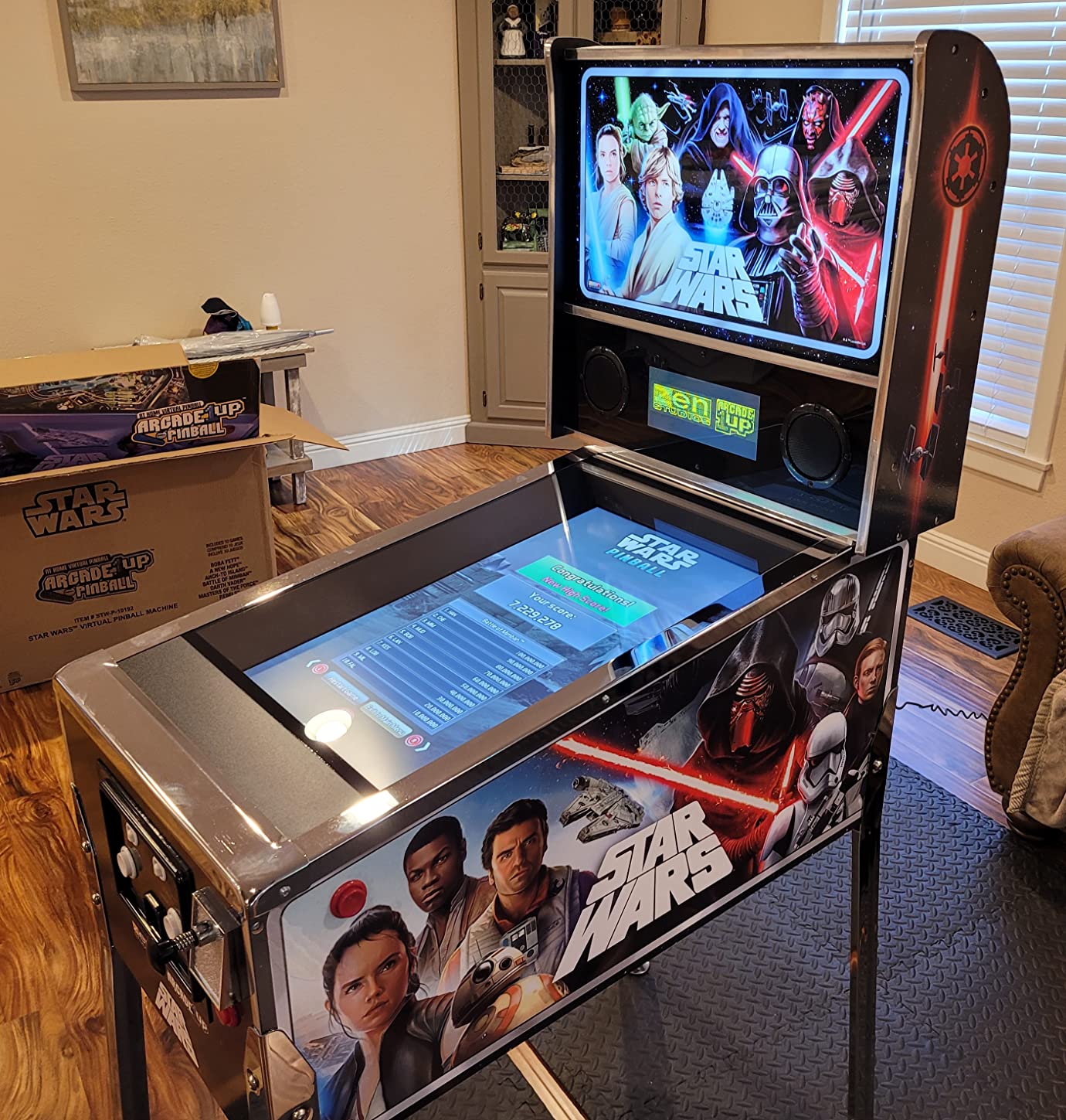 Arcade1Up Star Wars Digital Pinball customer photo 2