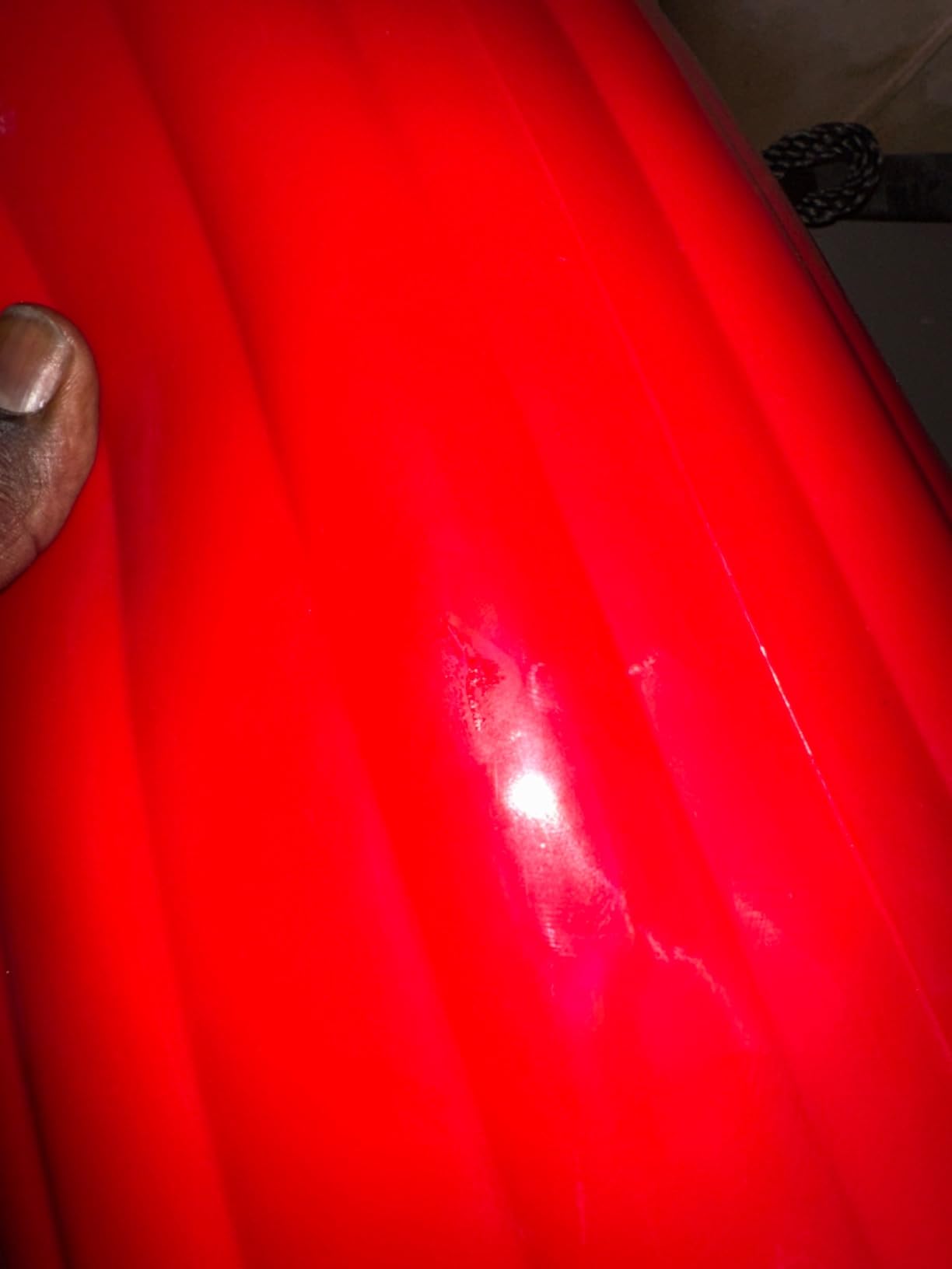 4.5/5.5/6.5/8.5/10/16 inch Boat Fenders 4 Pack,Ribbed Twin Eyes Vinyl Boat Bumpers Fenders,Boat Bumpers for Docking Come with Ropes Needles and Pump to Inflate customer photo 2