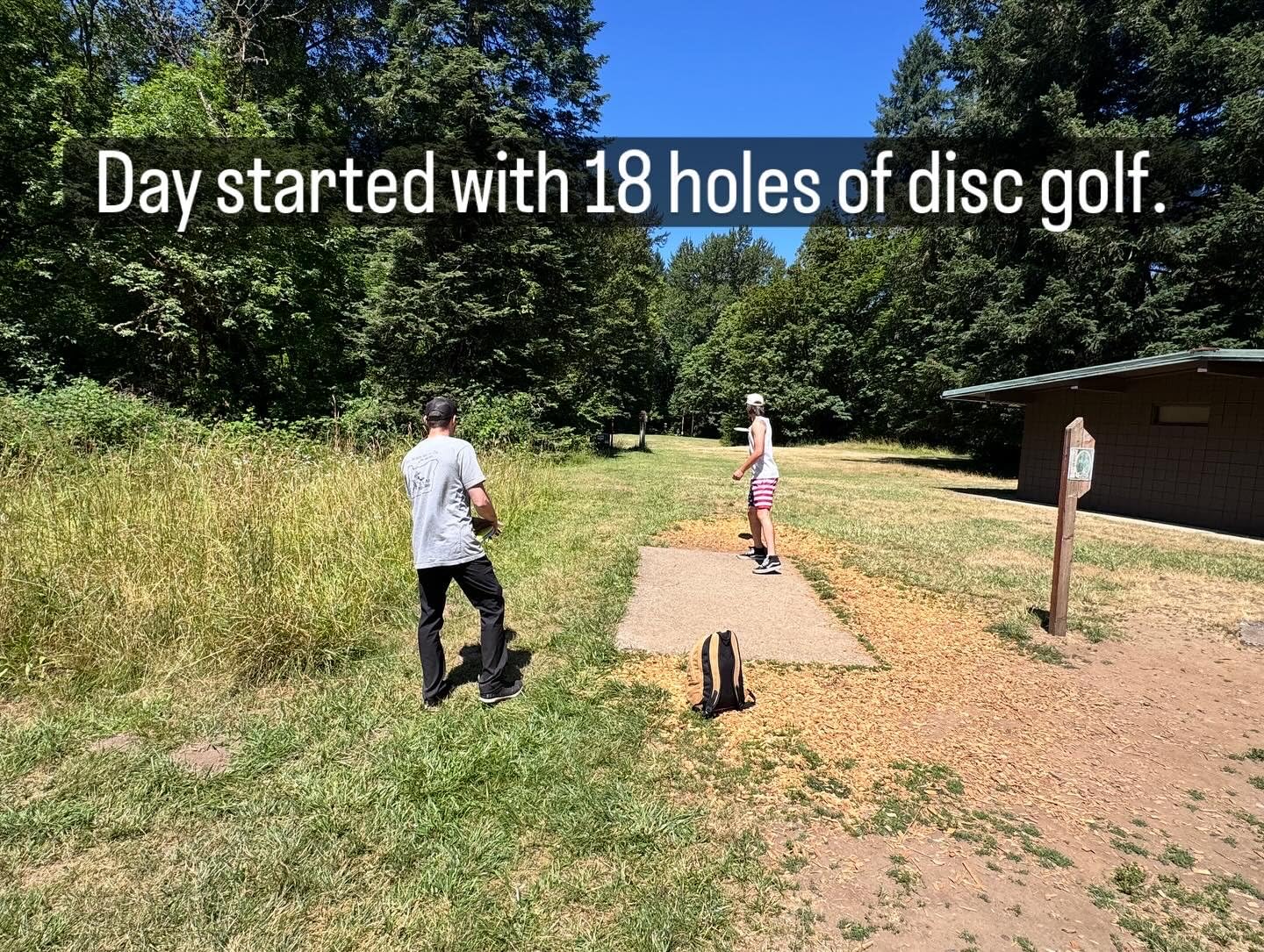 Disc Golf Set with Bag - 12 PCS Flying Discs with Backpack Holds 28+ Discs customer photo 1