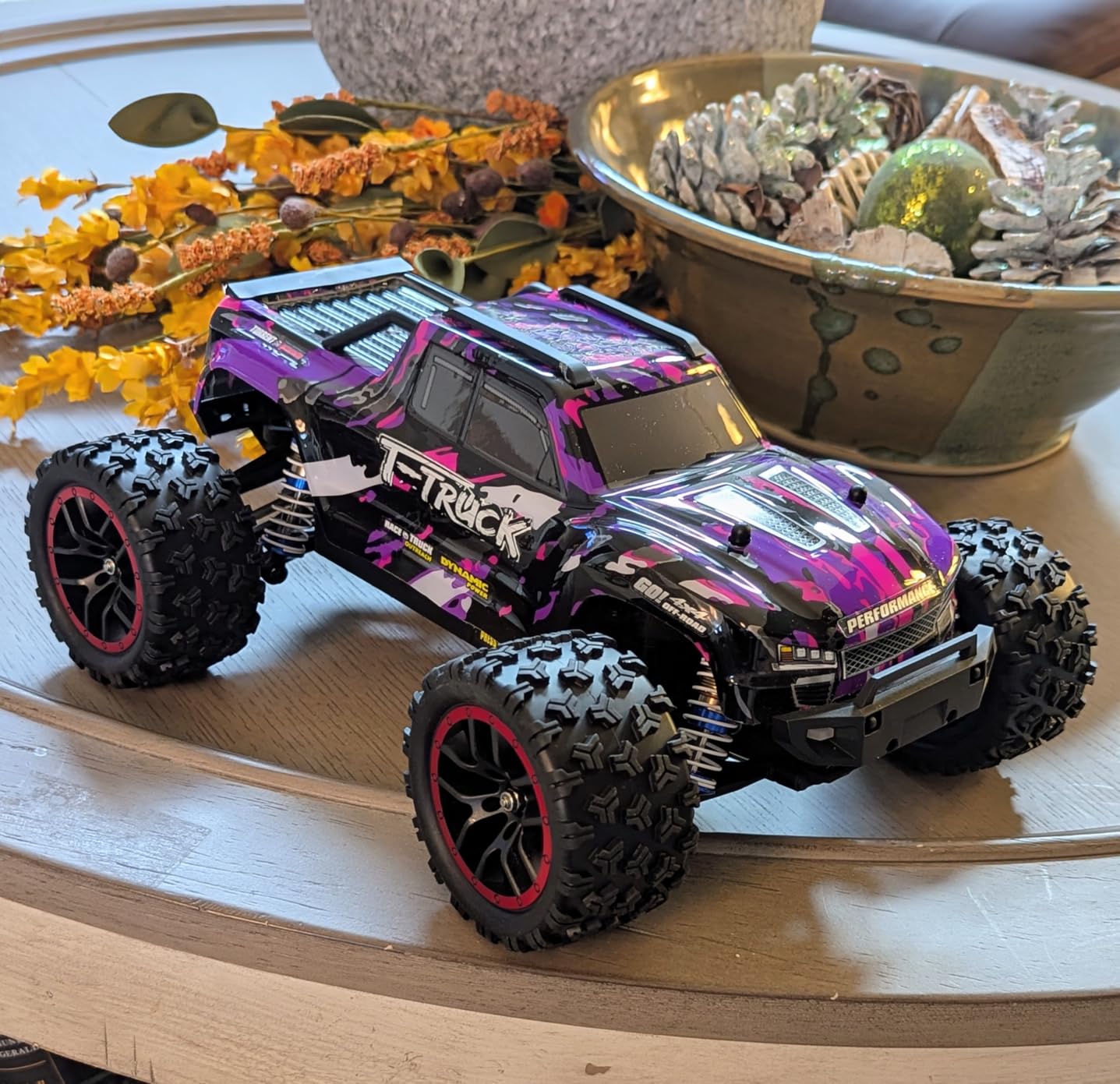 HAIBOXING 1/18 Scale Brushless Fast RC Cars 18859A, 4WD Off-Road Remote Control Trucks 48 KM/H Speed for Adults and Kids Boys, All Terrain Truck Toys Gifts with Extra Shell and Battery 40+ min Play customer photo 1