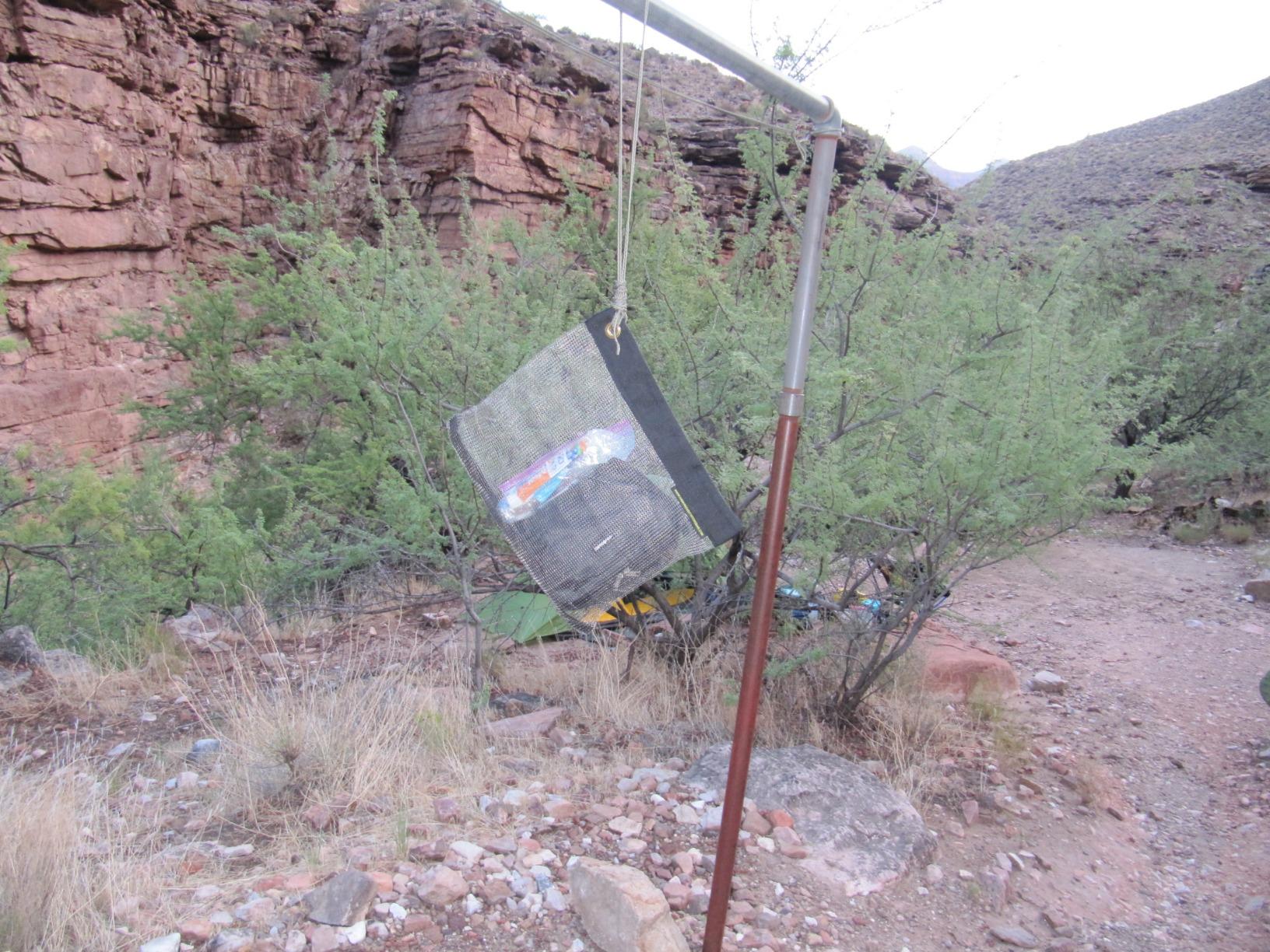 Rodent Proof Bear Bags - Ultralight Stainless Steel Mesh Bag for Camping Food Storage - Sturdy and Rust-Resistant Sack with Lock and Grommet For Easy Hanging customer photo 2