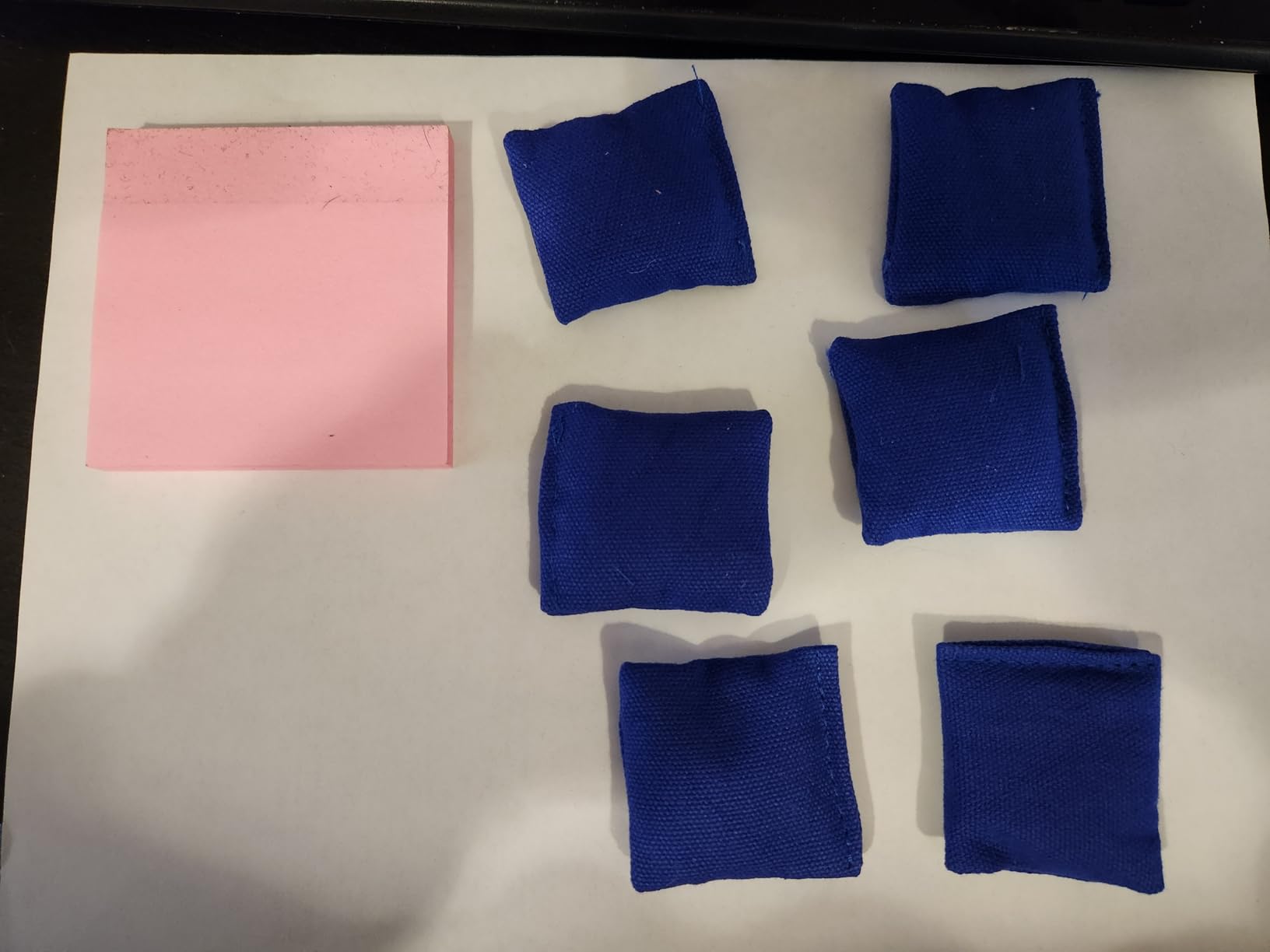 6 Pieces Pattern Weights Fabric Sewing Weight Dressmaking Cloth Cutting Weight for Sewing Accessories Canvas Filled Steel Ball Samples Paperweight for Writing Drawing customer photo 1