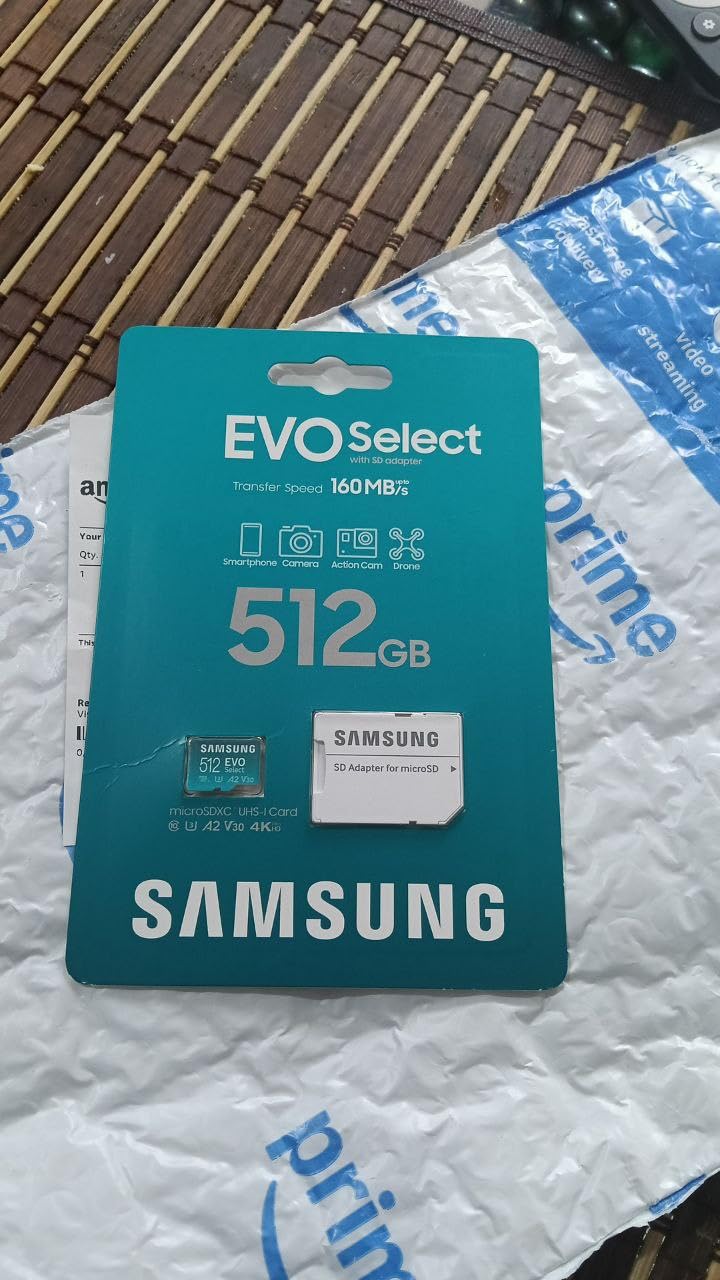 Samsung EVO Select Micro SD-Memory-Card + Adapter, 256GB microSDXC 130MB/s Full HD & 4K UHD, UHS-I, U3, A2, V30, Expanded Storage for Android Smartphones, Tablets, Nintendo-Switch (MB-ME256KA/AM) customer photo 2