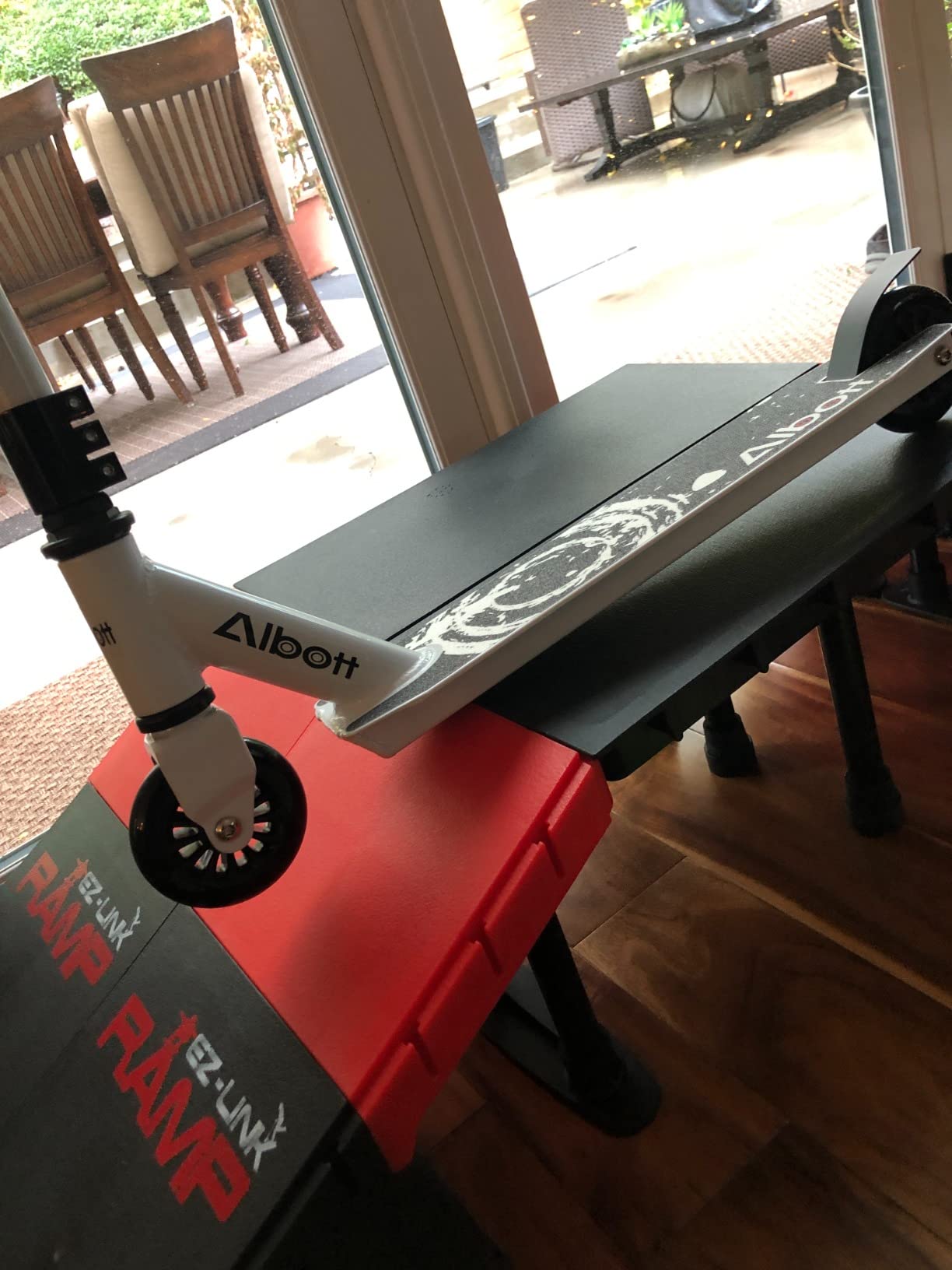 PLATPORTS Skate Ramp, Skateboard Ramp, BMX, Bike Ramps for Kids Ages 6-12, Kicker Ramp, Skateboard Ramps for Kids Ages 6-12 customer photo 1