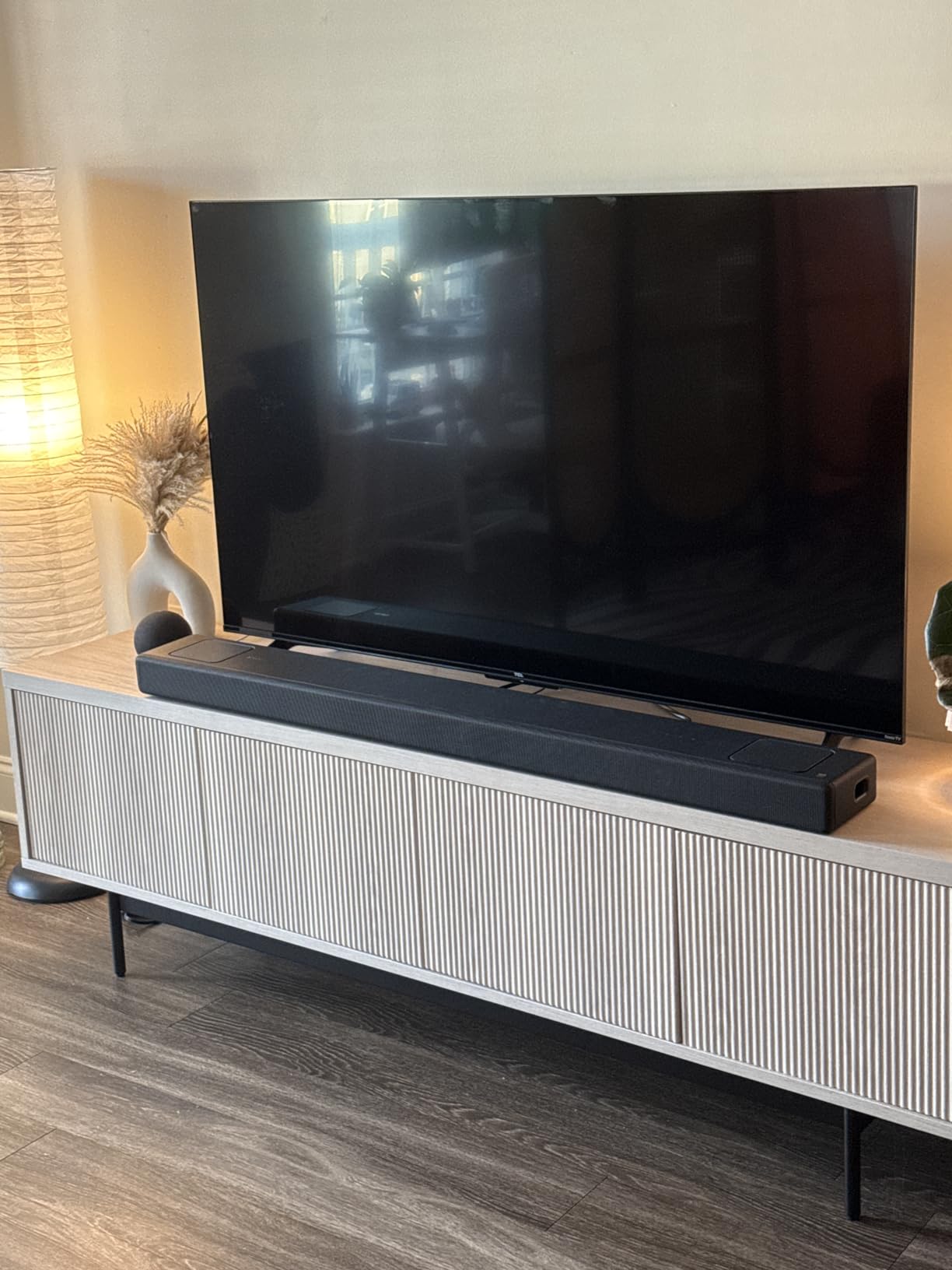Sony HT-A5000 5.1.2ch Dolby Atmos Sound Bar Surround Sound Home Theater with DTS:X and 360 Spatial Sound Mapping, Works with Alexa and Google Assistant, Black customer photo 2