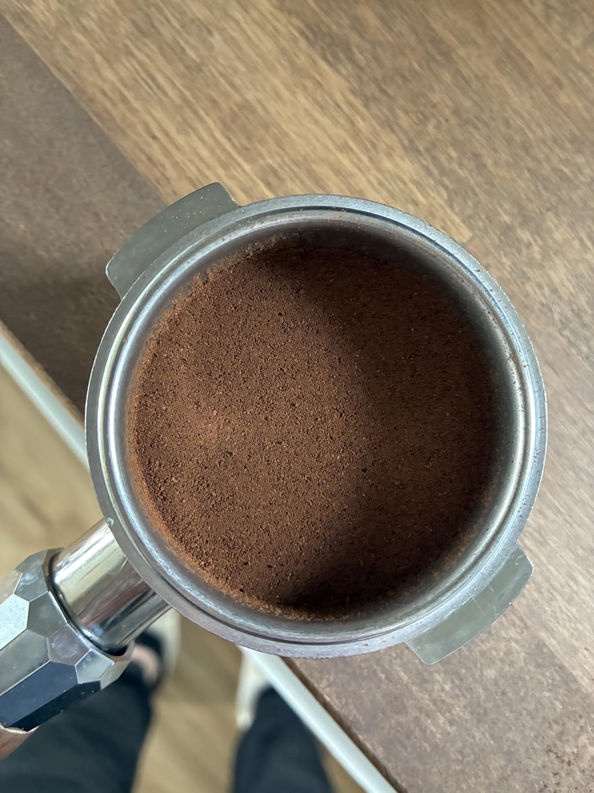 Normcore V4 Coffee Tamper 53.3mm - Spring-loaded Tamper - Barista Espresso Tamper with 15lb / 25lb / 30lbs Replacement Springs - Anodized Aluminum Handle and Stand - Flat Base customer photo 1