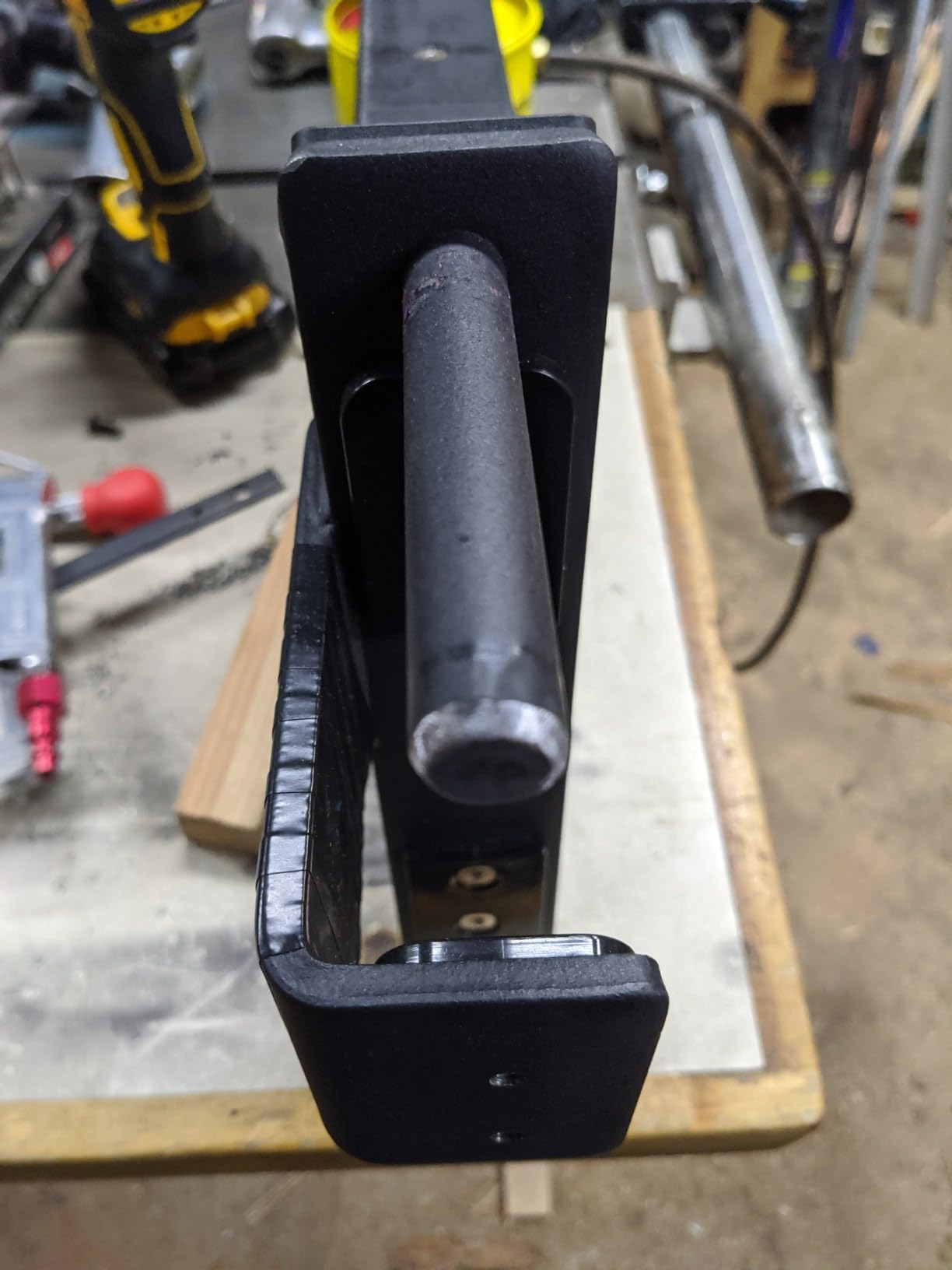 Titan Fitness T-3 Series Spotter Arms, 800 LB Capacity, Black Safety Catches, Power Rack Solo Lifting Attachments, Set of 2 customer photo 1