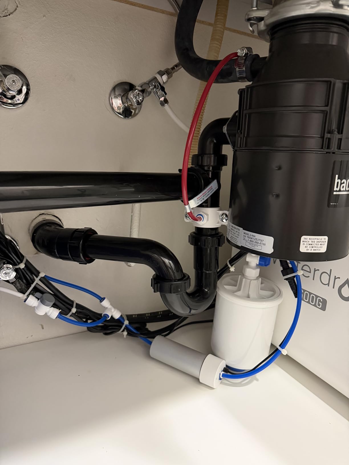 Waterdrop LED UV Ultraviolet Water Filter for Under Sink Water Filter and Reverse Osmosis System, Reduce up to 99.9% of Harmful Substances, Mercury-Free, FCC Certified, Stainless Steel, 50 Year Life customer photo 1