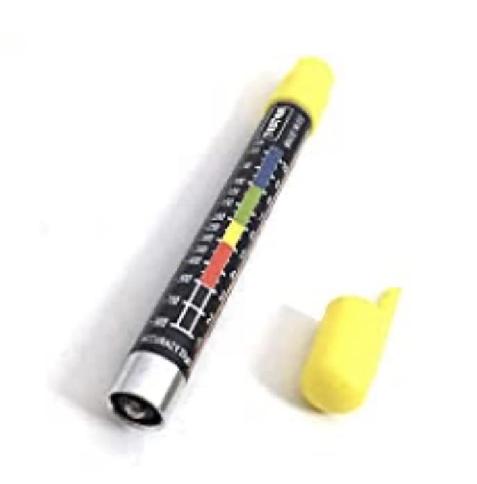 Paint Thickness Gauge, Paint Coating Tester, Car Body Damage Detector, Crash-Test Check, Car Paint Inspection, Water Resistant, Great to Have When Shopping for Used car customer photo 1