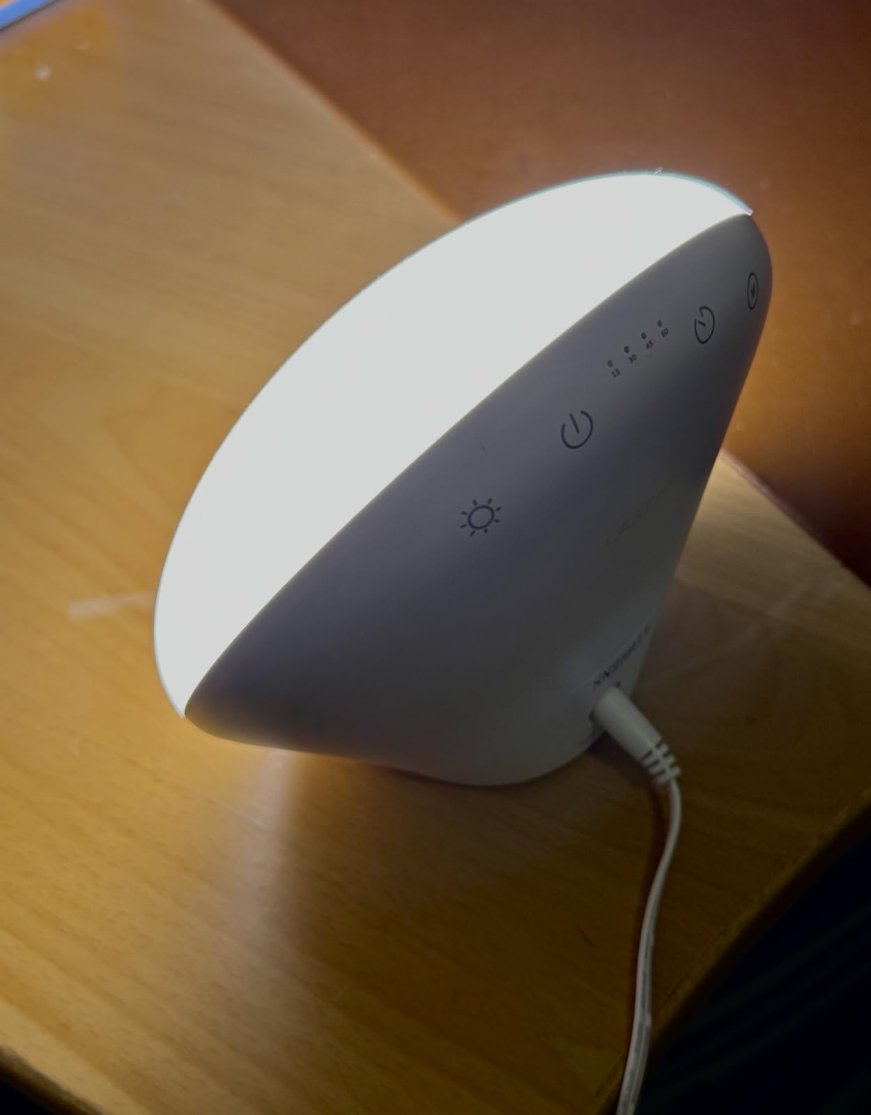 LASTAR Sun Lamp, 10,000 Lux Sunlight Lamp with 4 Color Temperatures & 5 Brightness & 1H Timer, Touch Control Daylight Lamp with Memory Function for Home customer photo 2