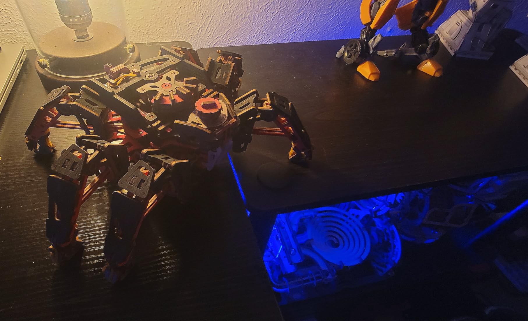 UGEARS Hexapod Explorer 3D Puzzle - Walking Robot Wooden Model Kits for Adults to Build - Self-Propelled 6-Legged Mechanical Crawler Craft Kit - 3D Wooden Puzzles for Adults customer photo 1