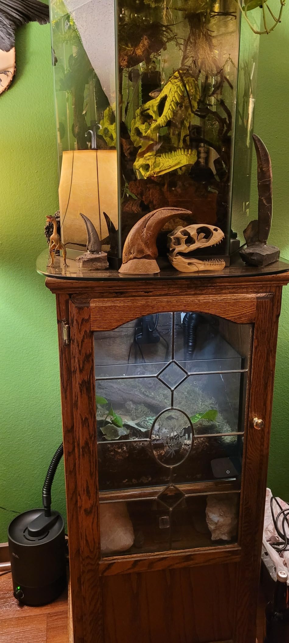 MRREPTILE Reptile Fogger Humidifiers Mister, Misting System for Reptiles, Terrarium Fogger Humidifier, 2.8L Large Capacity Reptifogger [UPGRADE] customer photo 1