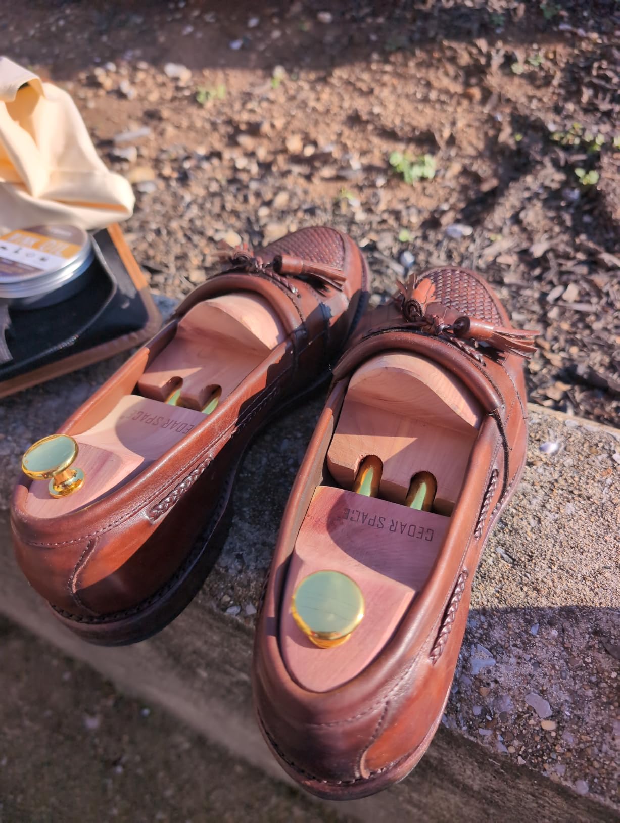 Cedar Shoe Trees for Men, 7.5-14 Sizes Cedar Shoe Trees, 2 Pairs Wooden Shoe Stretcher Tree customer photo 2