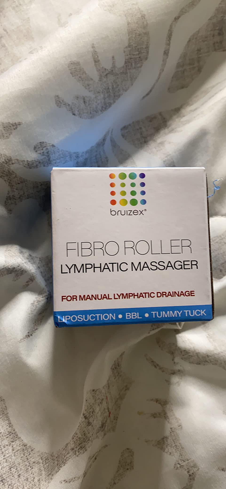 Bruizex Lymphatic Drainage Massager, Massage Roller Ball, Fibro Body Roller for Fibrosis Treatment, Liposuction, 360 Lipo, Tummy Tuck & BBL Post Surgery Recovery customer photo 2