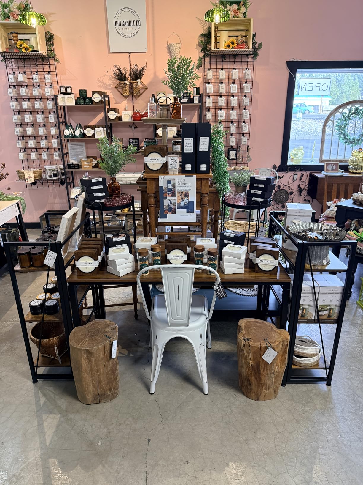 SHW Mission 32-Inch Home Office Computer Desk, Walnut customer photo 2