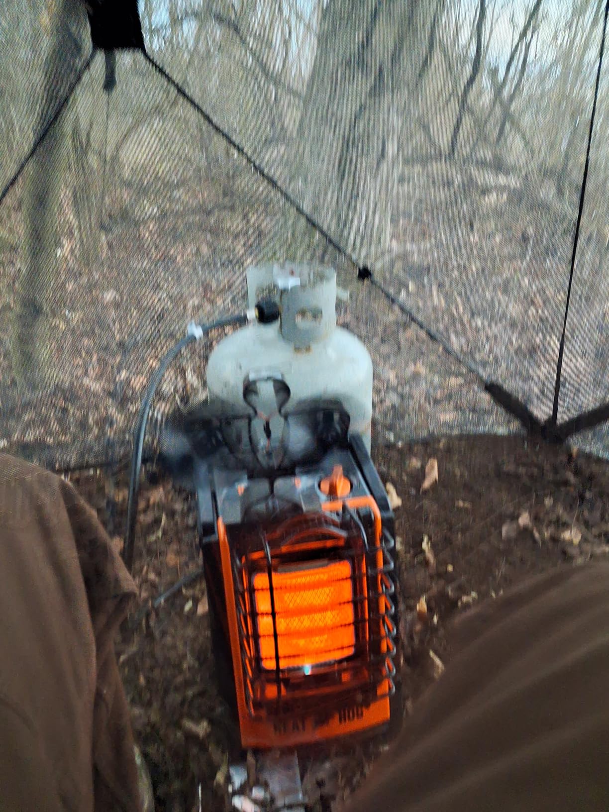 Heat Hog 9,000 BTU Portable Propane Radiant Space Heater customer photo 1