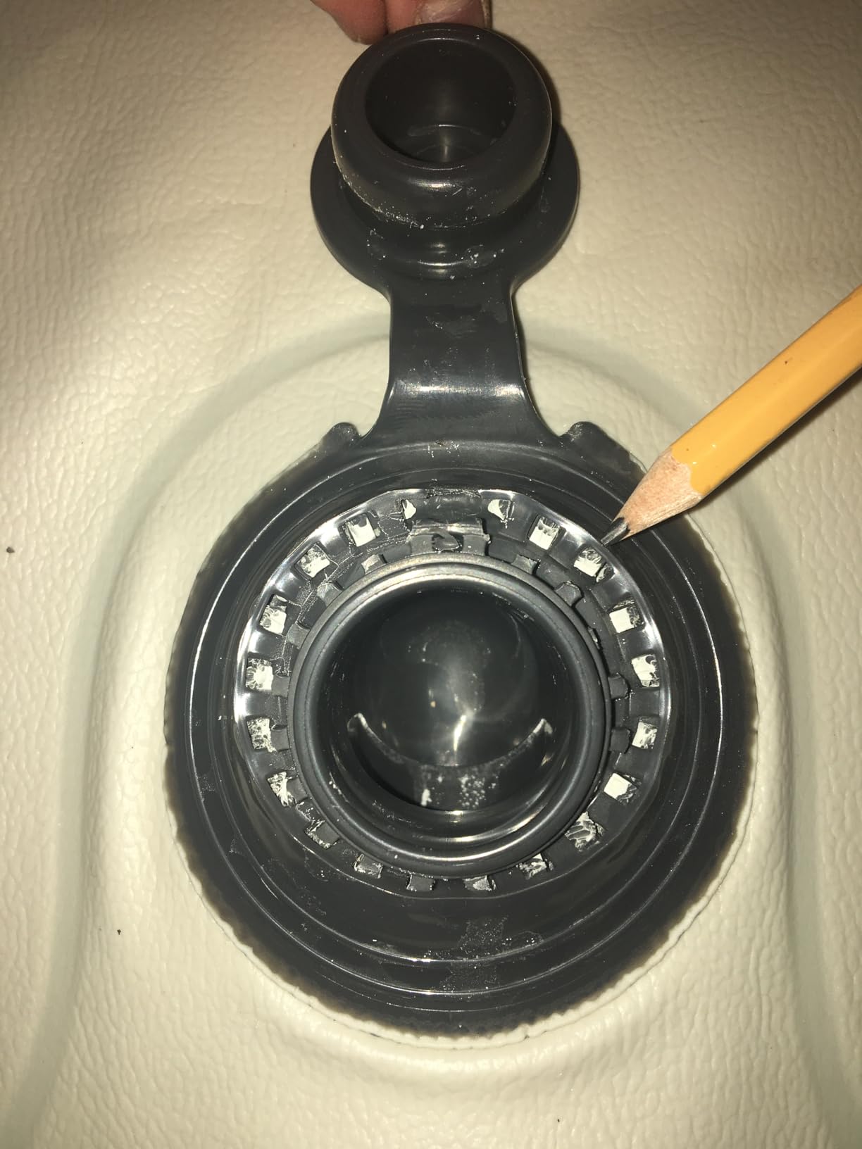 INTEX PureSpa Greystone Deluxe 6 Person Square Inflatable Hot Tub, Bubble Massage Spa Set with Energy Efficient Cover, 2 Headrests, & LED Light, 77 in x 28 in customer photo 2