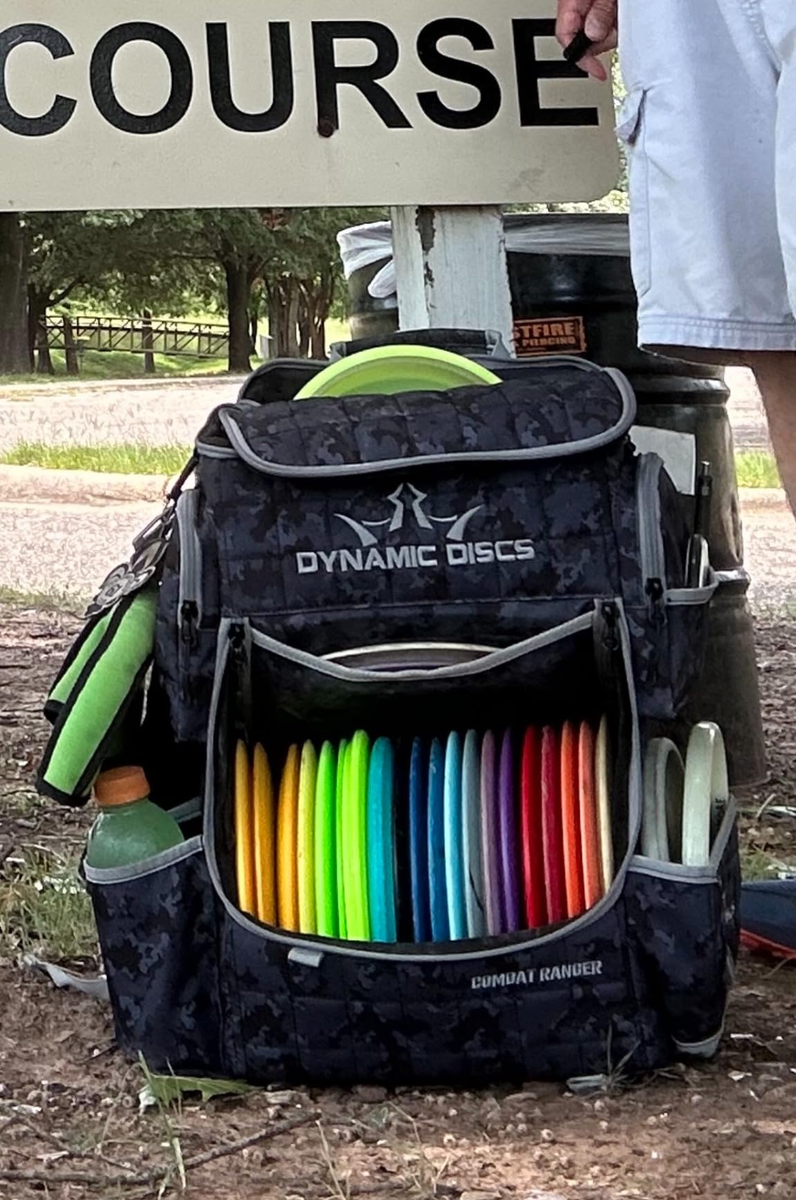 Dynamic Discs Combat Ranger Disc Golf Backpack | Large Bag w/Putter Pouch | 20+ Discs Capacity | Disc Golf Accessories customer photo 2