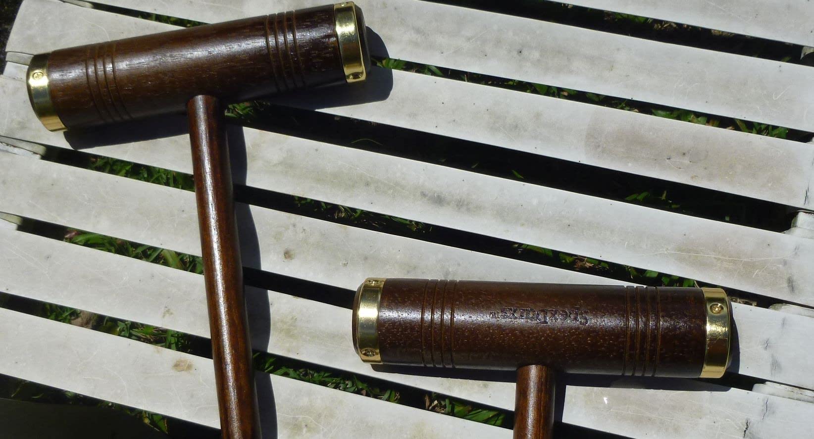 Six Player Croquet Game, 35'' Croquette Set with Premium Wooden Mallets/Colored Balls/Wickets/Stakes/Carrying Bag, Classic Outdoor Backyard Lawn Games for Teens Adults Family customer photo 2