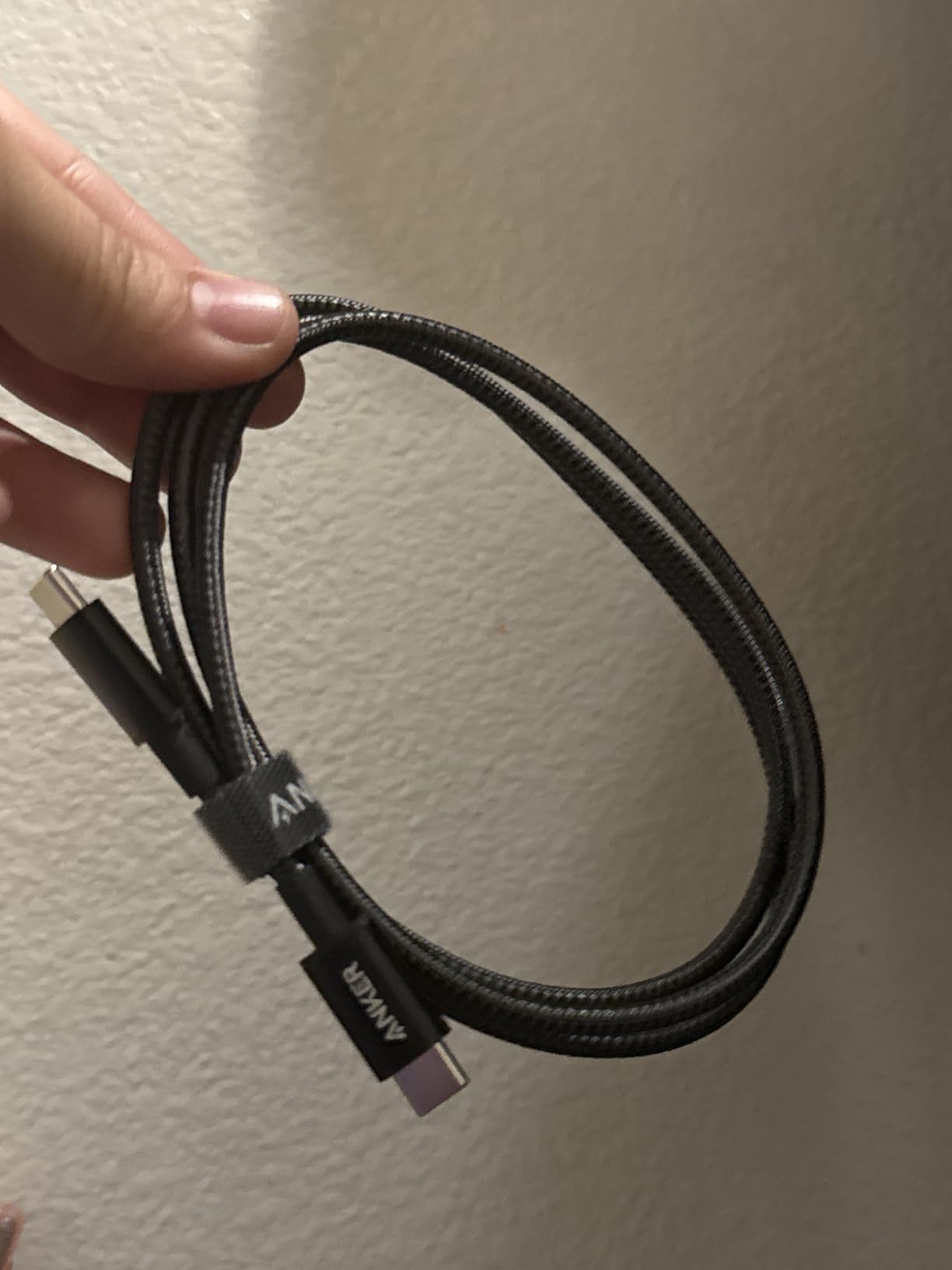 Anker USB C to USB C Cable, 2-Pack 6 FT (1.8 m) Type C 100W Charger Cord, Fast Charging for iPhone 17 Series, MacBook Pro 2020, Pixel, and More (Black, Not for Video Output) customer photo 1