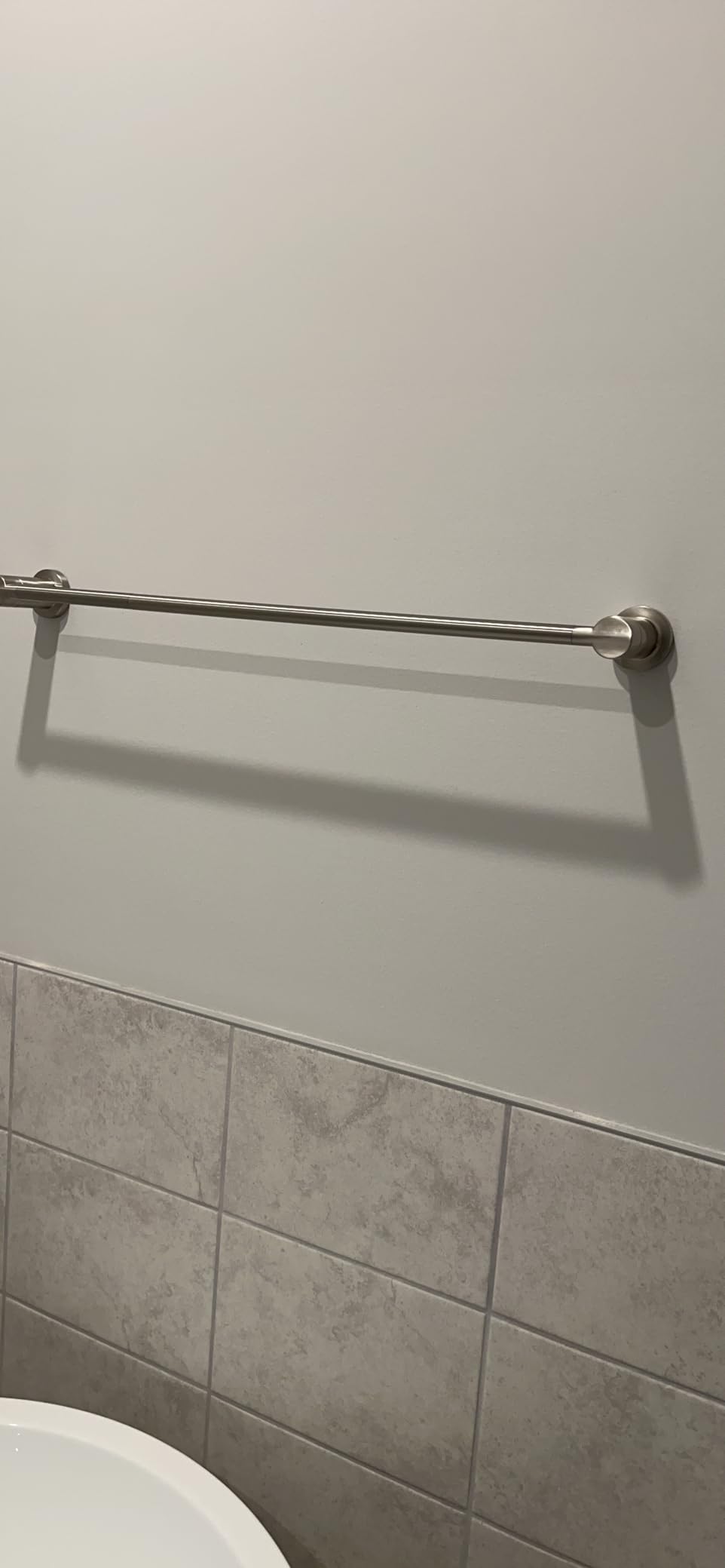 DELTA FAUCET NIC64-DN Nicoli 4-Piece Bath Hardware Set 18 to 24 in. Towel Bar, Toilet Paper Holder, Towel Ring, Towel Hook in Brushed Nickel customer photo 1