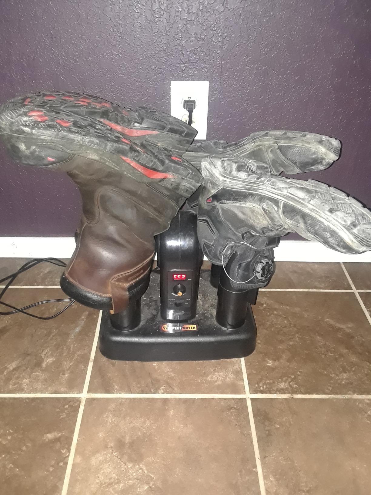 Advantage Plus 4-Shoe Electric Shoe and Boot Dryer with Fan & Heat Settings, Made in the USA customer photo 1