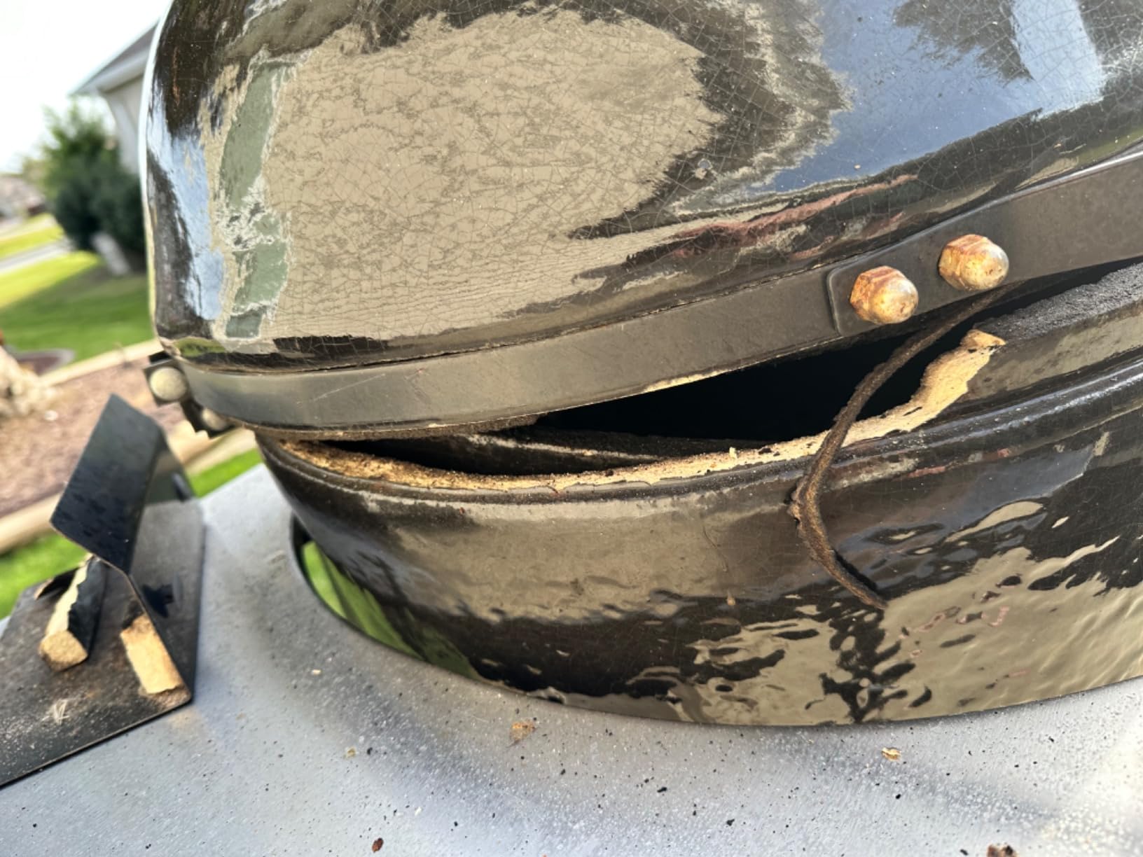 Primo Oval XL 400 Ceramic Kamado Grill with Stainless Steel Grates - PGCXLH (2021) customer photo 2