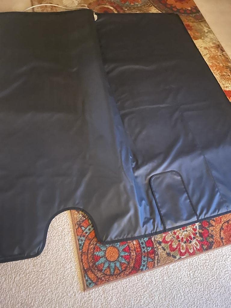 HigherDOSE Far Infrared Sauna Blanket - Full-Body Detox Wrap for Muscle Recovery, Glowing Skin, and Deep Relaxation - Personal and Portable Sauna for Home Spa Experience customer photo 2
