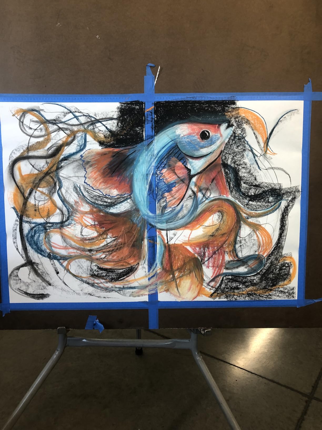 Mont Marte Soft Pastels in Tin Box Signature 48pc, 48 Assorted Colors, Vibrant Pastel Sticks, Great Blending, Comes in Storage Case, Ideal for Art, Craft, Coloring and Sketching customer photo 1