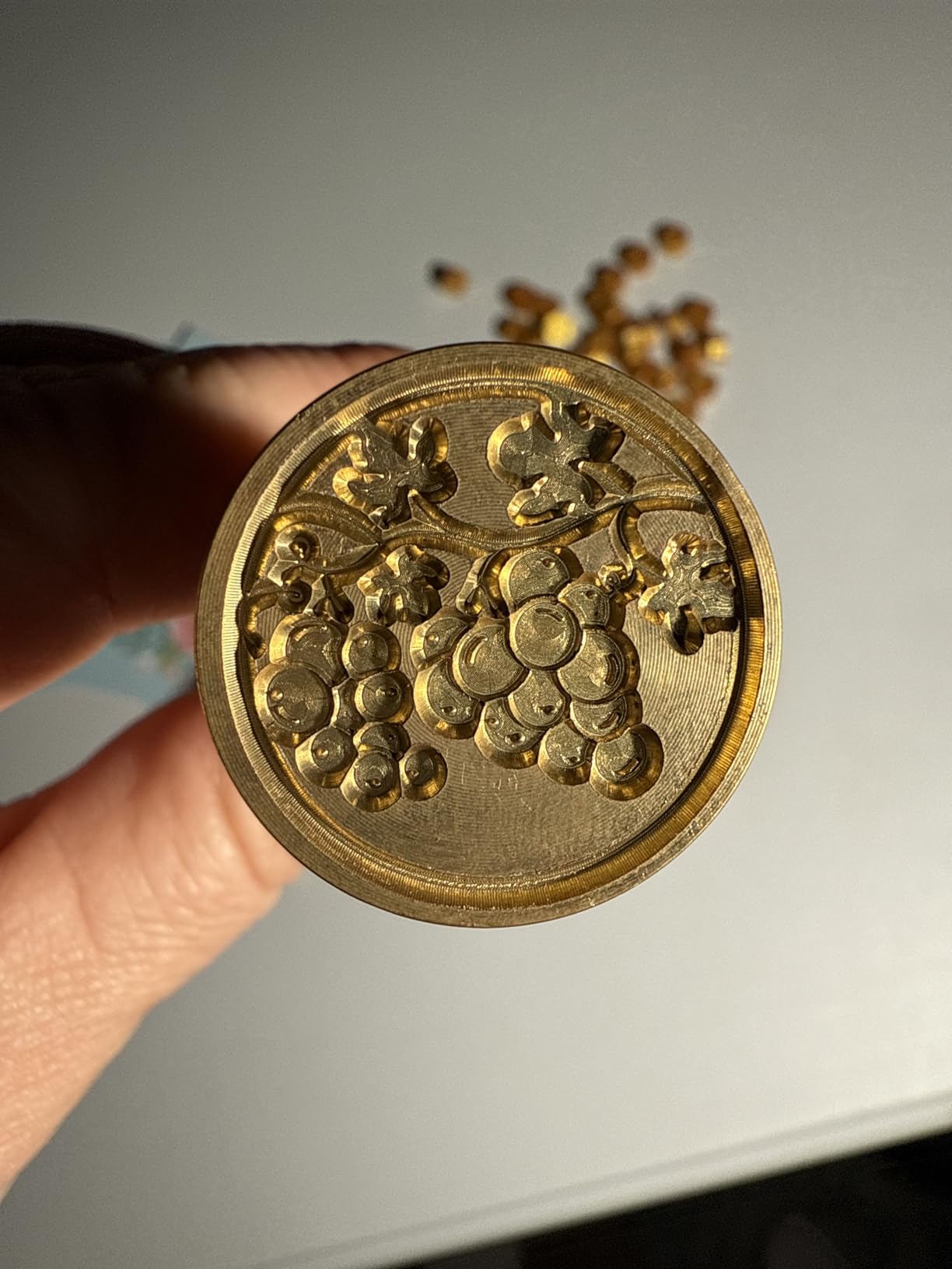 Wax Seal Stamp Kit - 357Pc Set with Wax Beads, Seal Stamp, Warmer, Spoon, Candles for Vintage Envelopes & Letters - Gold customer photo 2