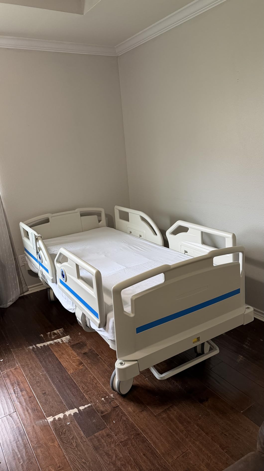Point A (PAM-3H) Premium Full Electric Hospital Bed for Commercial/Home Use, 5.9