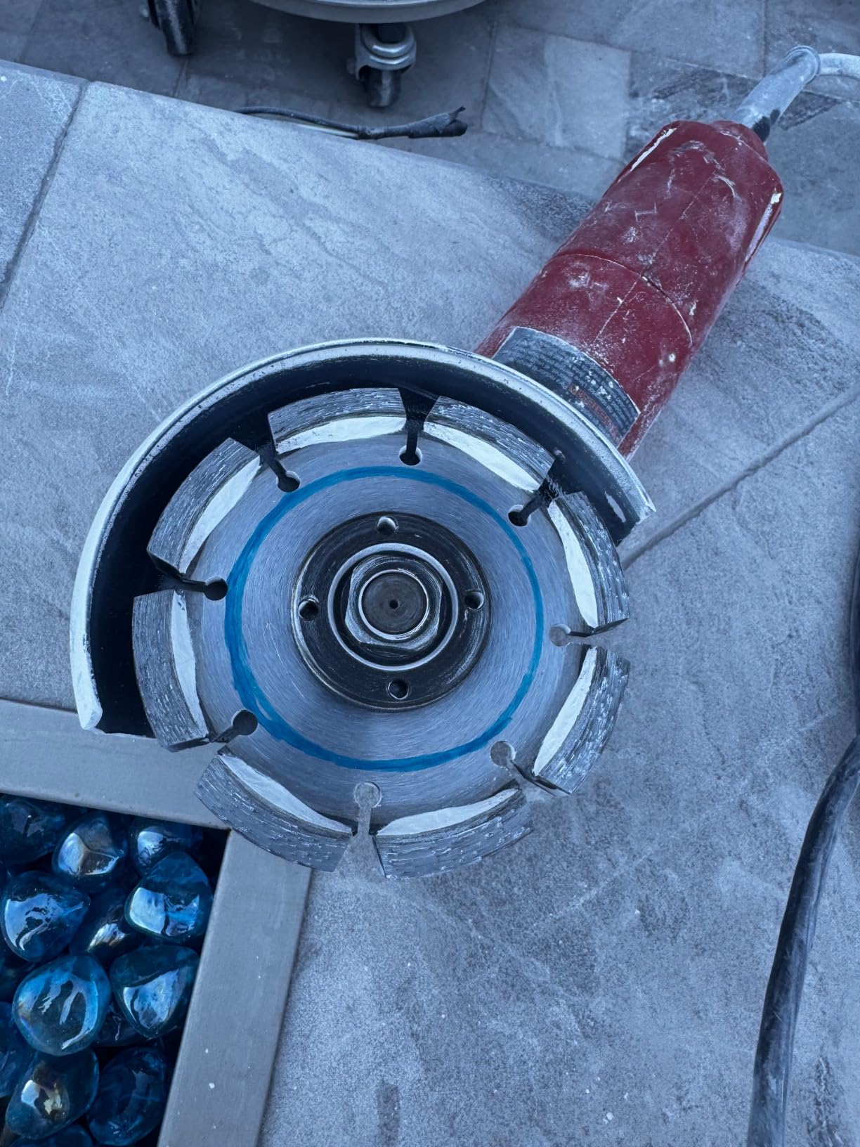 Delta Diamond Ripper Premium 4-1/2 Inch Tuck Point Diamond Blade, 1/4