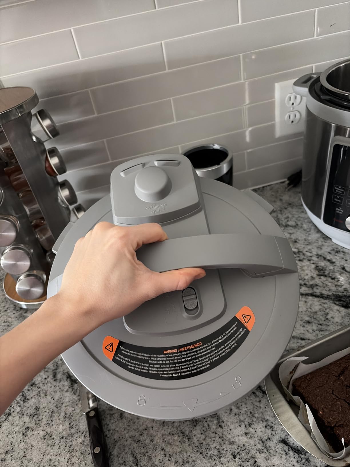 Instant Pot 6-Quart Whisper Quiet 9-in-1 customer photo 1