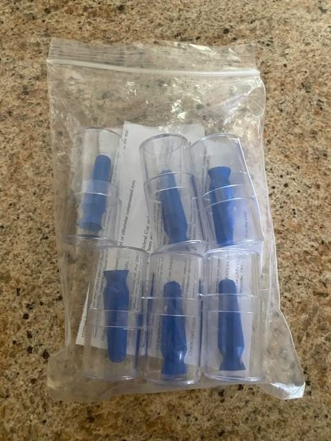 DMV Scleral Cup Lens Inserter Pack of 6, Ventless Contacts Inserter Tool for Scleral Lenses, Hard Contact Lenses, and Prosthetic Eyes, Applies Contacts Safely, Comfortably & Hygienically customer photo 1