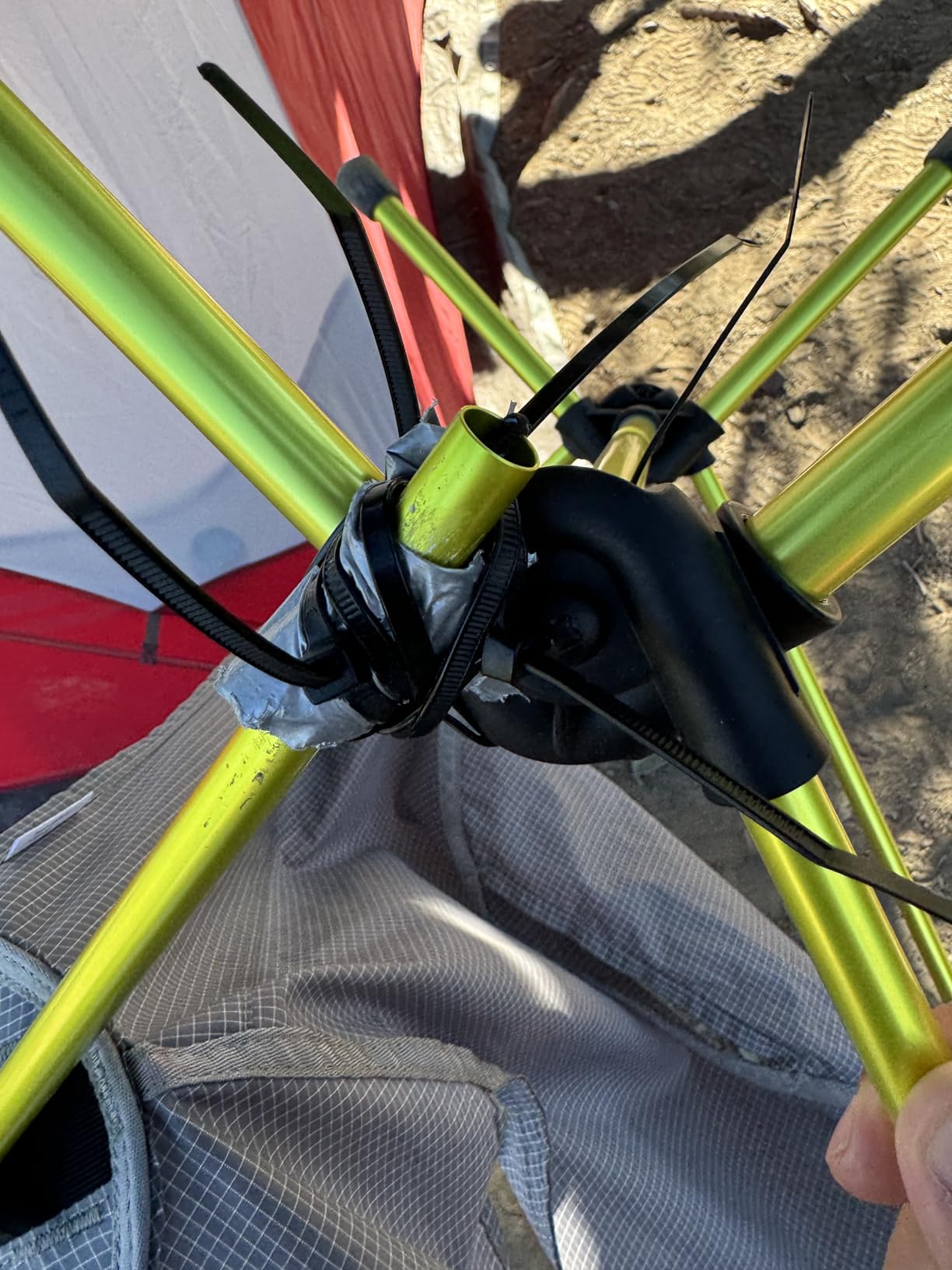 Helinox Chair Zero Highback Chair, 1.43lbs, Ultralight, High Back Camping Chair, Backpacking, Folding Outdoor Chairs, Grey customer photo 2