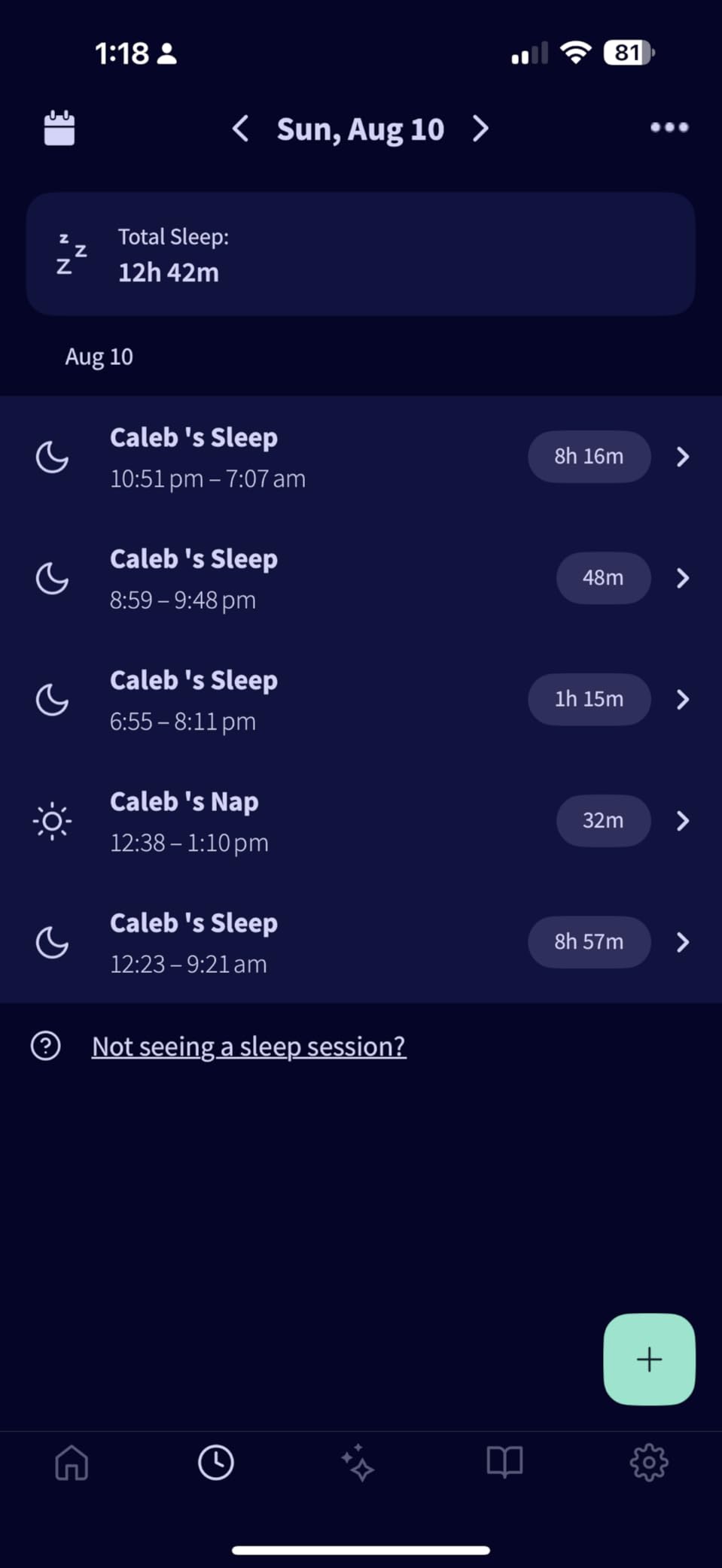 Owlet Dream Sock - FDA-Cleared Smart Baby Monitor - Track Live Pulse (Heart) Rate, Oxygen in Infants - Receive Notifications - Mint customer photo 1