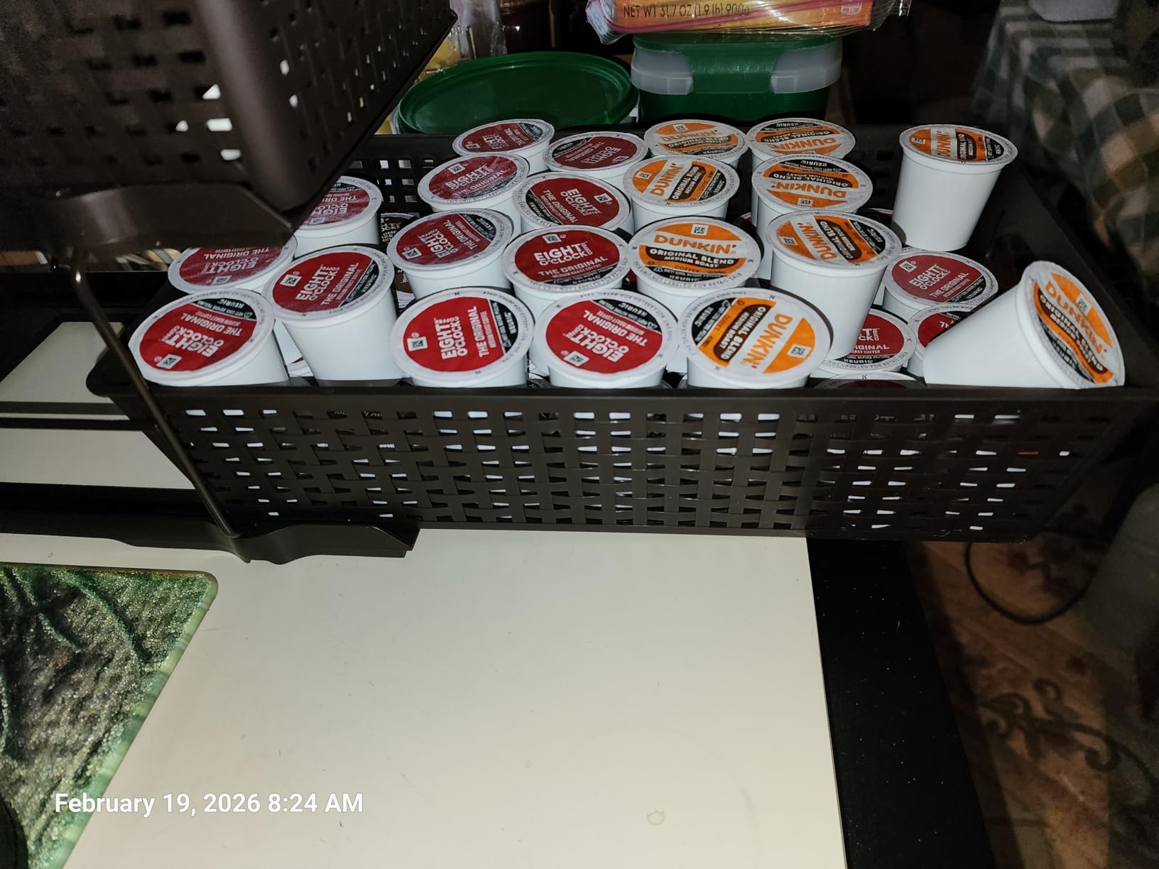 Simple Houseware 2 Tier Bathroom Organizer Tray Pull-Out Sliding Drawer, Under Sink Storage, White customer photo 1