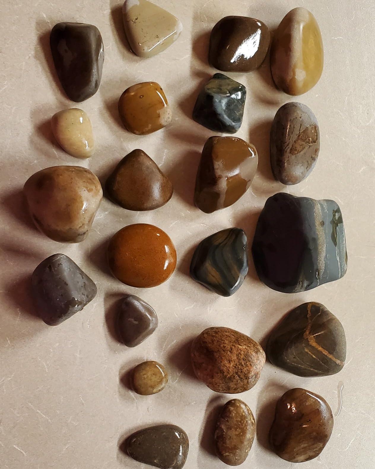 Rock Tumbler Grit Set - 4 Step Tumbling Media (Coarse, Medium Grit, Pre-Polished, Final Polish), Set 2.0 for Any Brand of Rock Polisher customer photo 1