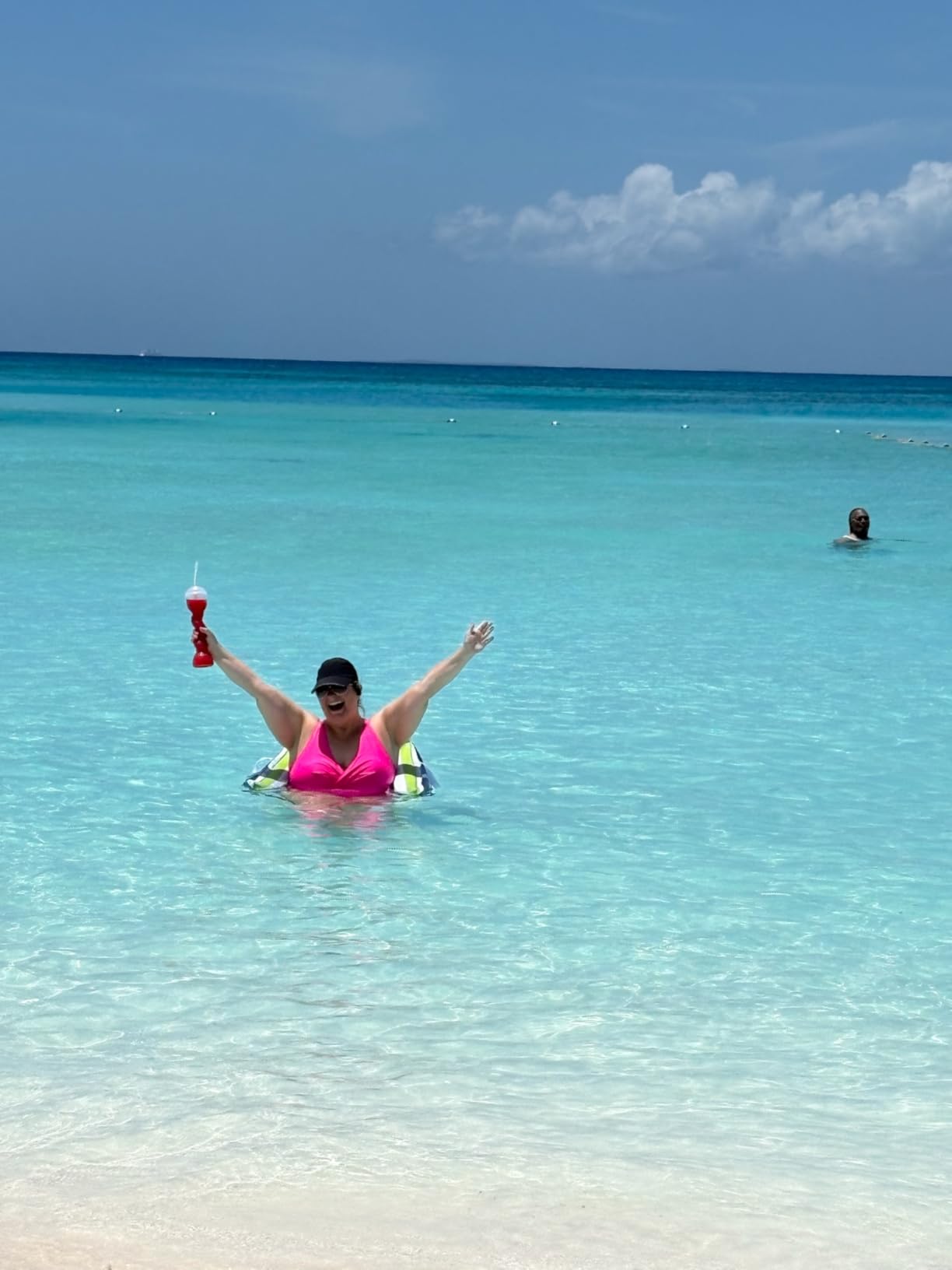 Jasonwell Inflatable Pool Hammock Float - 2 Pack Water Hammock Pool Floaties Multi-Purpose (Saddle Lounge Chair Drifter) 4 in 1 Lake Beach Floating Loungers Swimming Pool Floats Toys for Adults customer photo 2